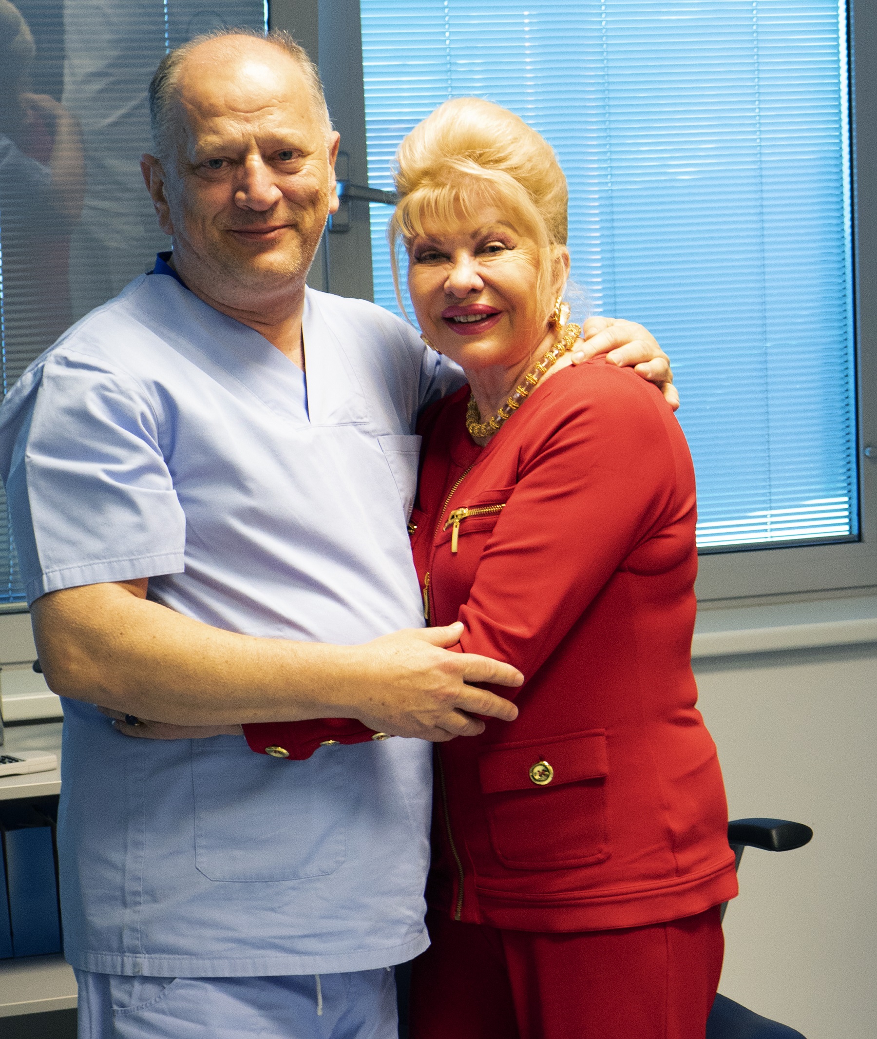 prof. Nikica Gabrić i Ivana Trump