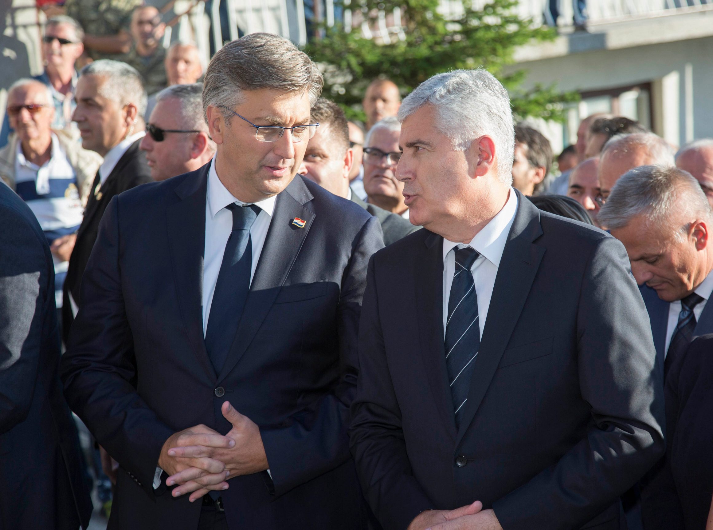 Andrej Plenković i Dragan Čović