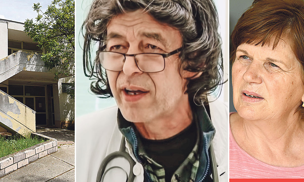 Goran Jusup (u sredini), Ruža Bašić (desno)