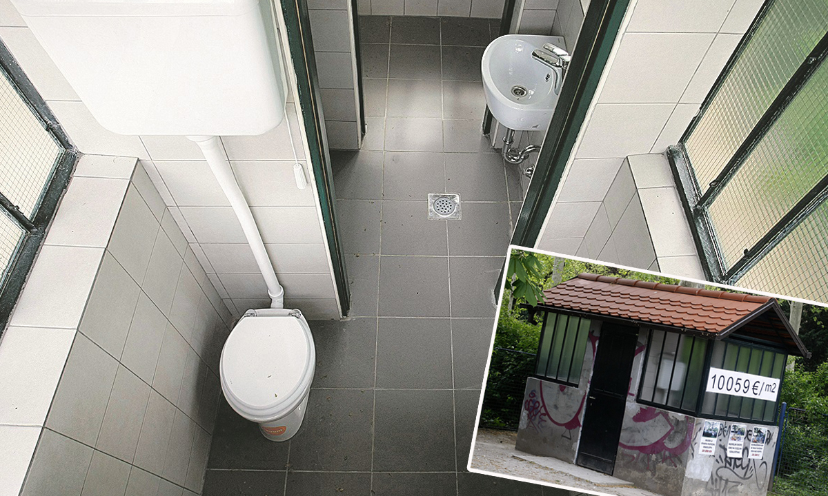 Javni WC u Zagrebu
