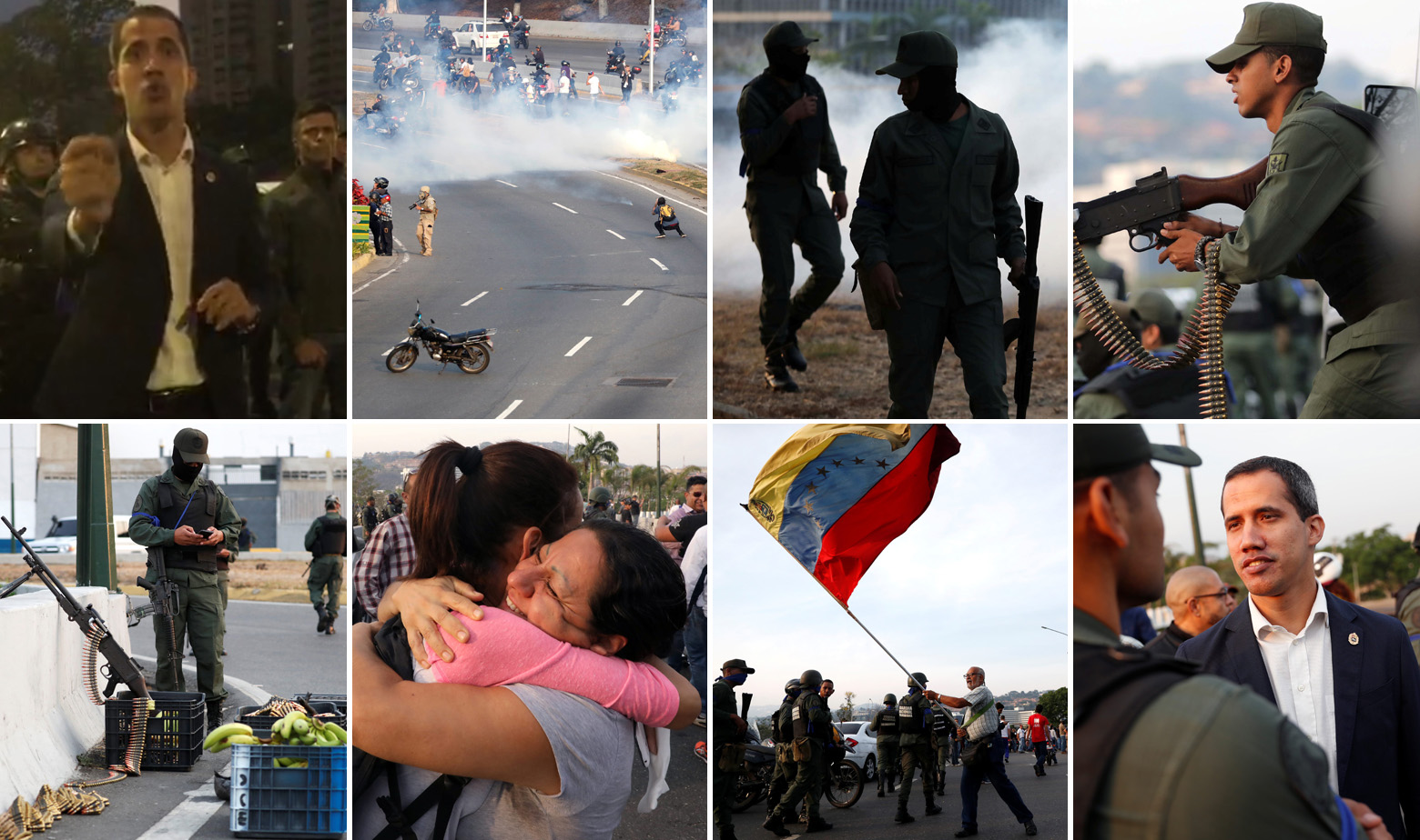 Juan Guaido i početak 'puča' u Venezueli 