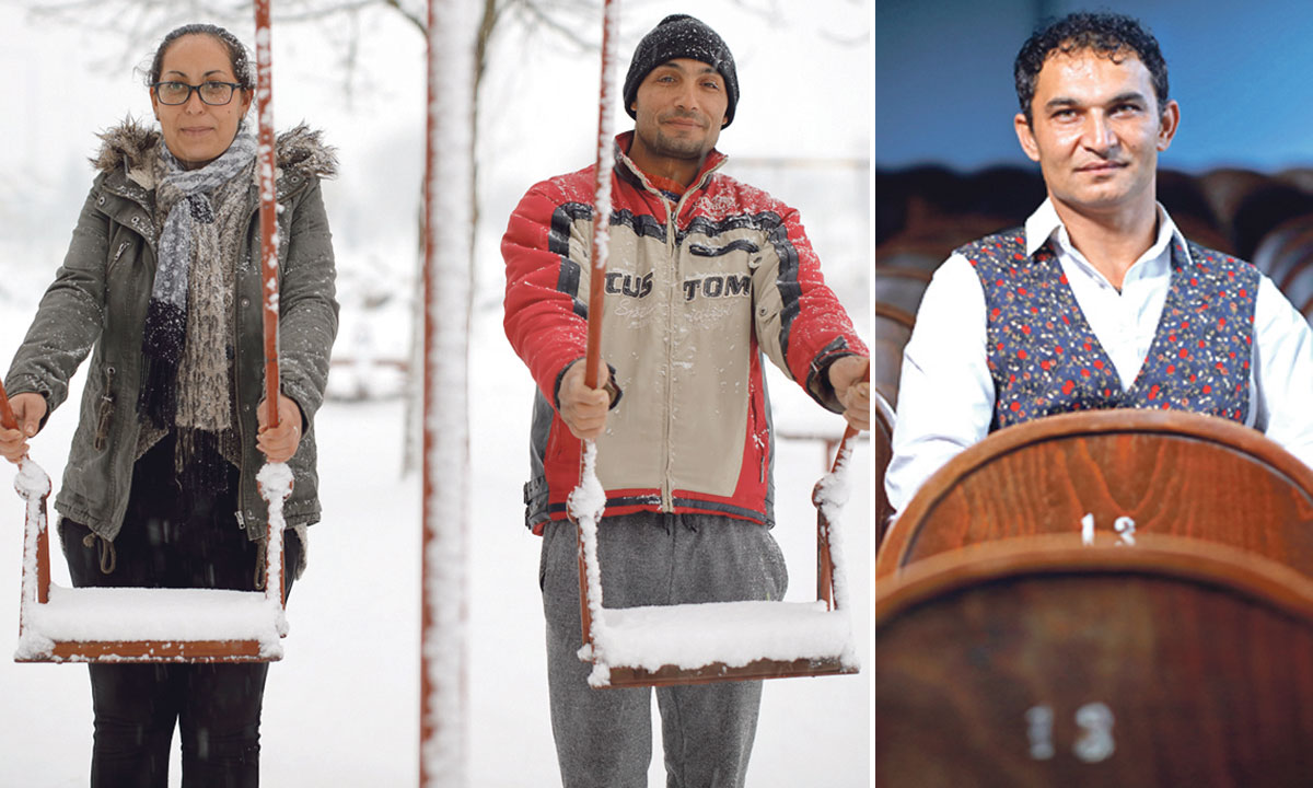 Branka Tomašević i Dragan Mitrović (lijevo), Jovica Radosavljević (desno)
