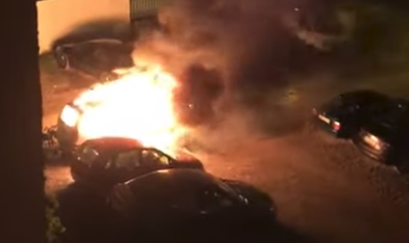 Zapaljen automobil splitskog policajca