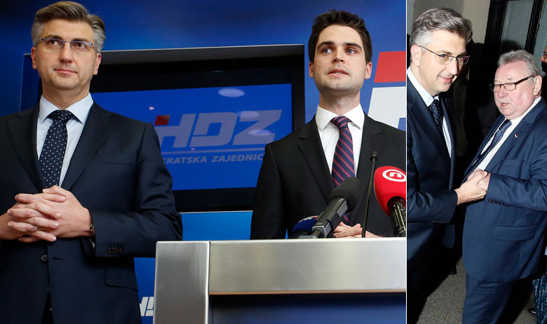 Andrej Plenković, Karlo Ressler i Vladimir Šeks