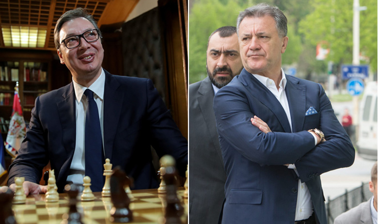 Aleksandar Vučić i Zdravko Mamić