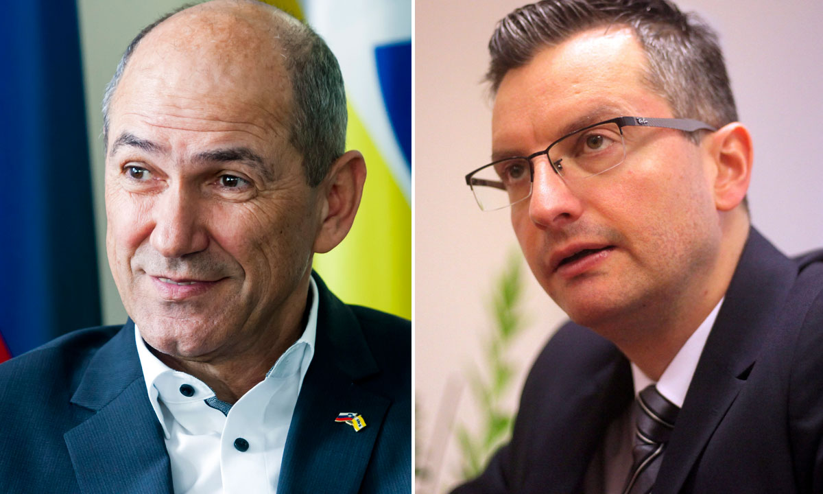 Janez Janša, Marjan Šarec