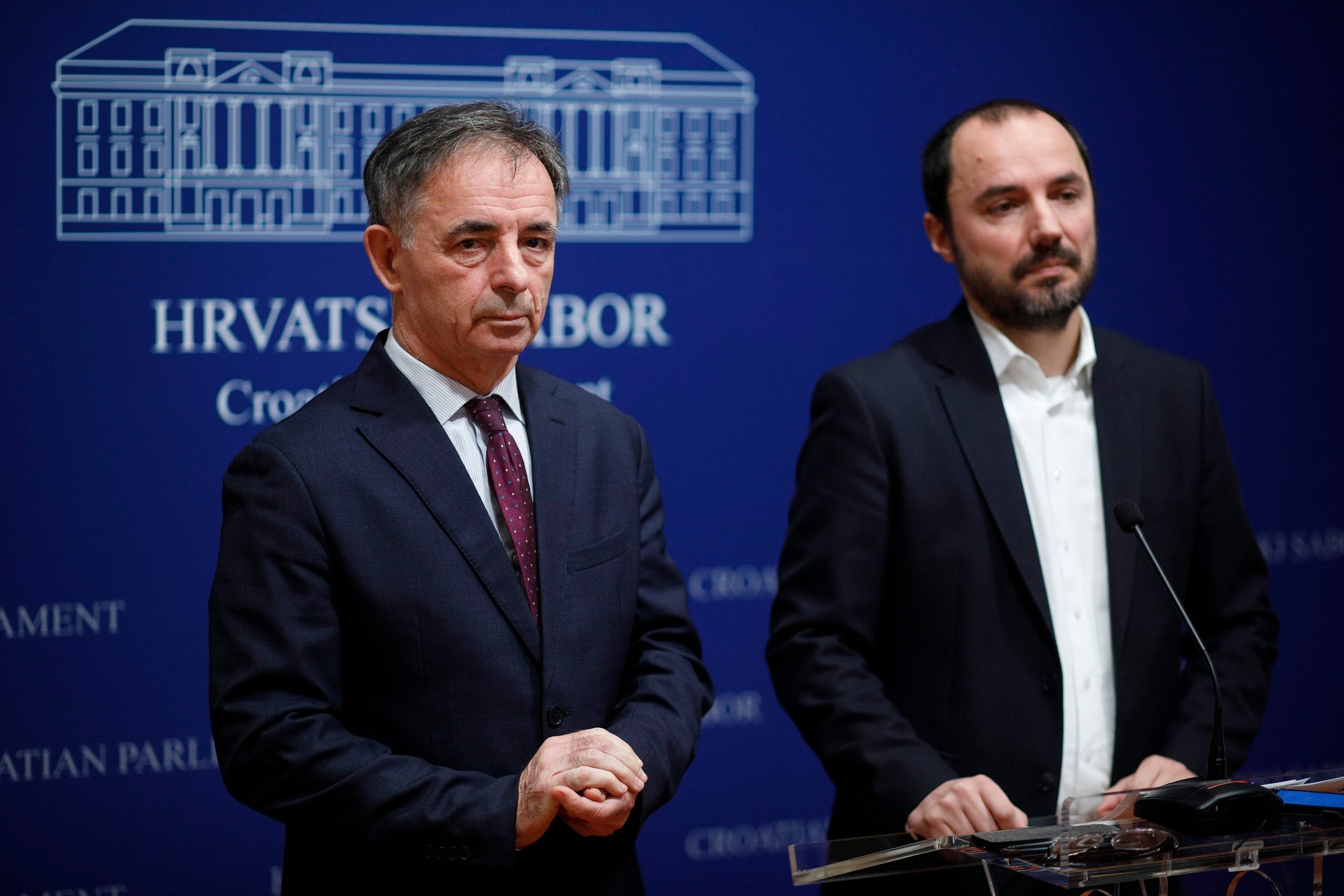 Milorad Pupovac i Boris Milošević