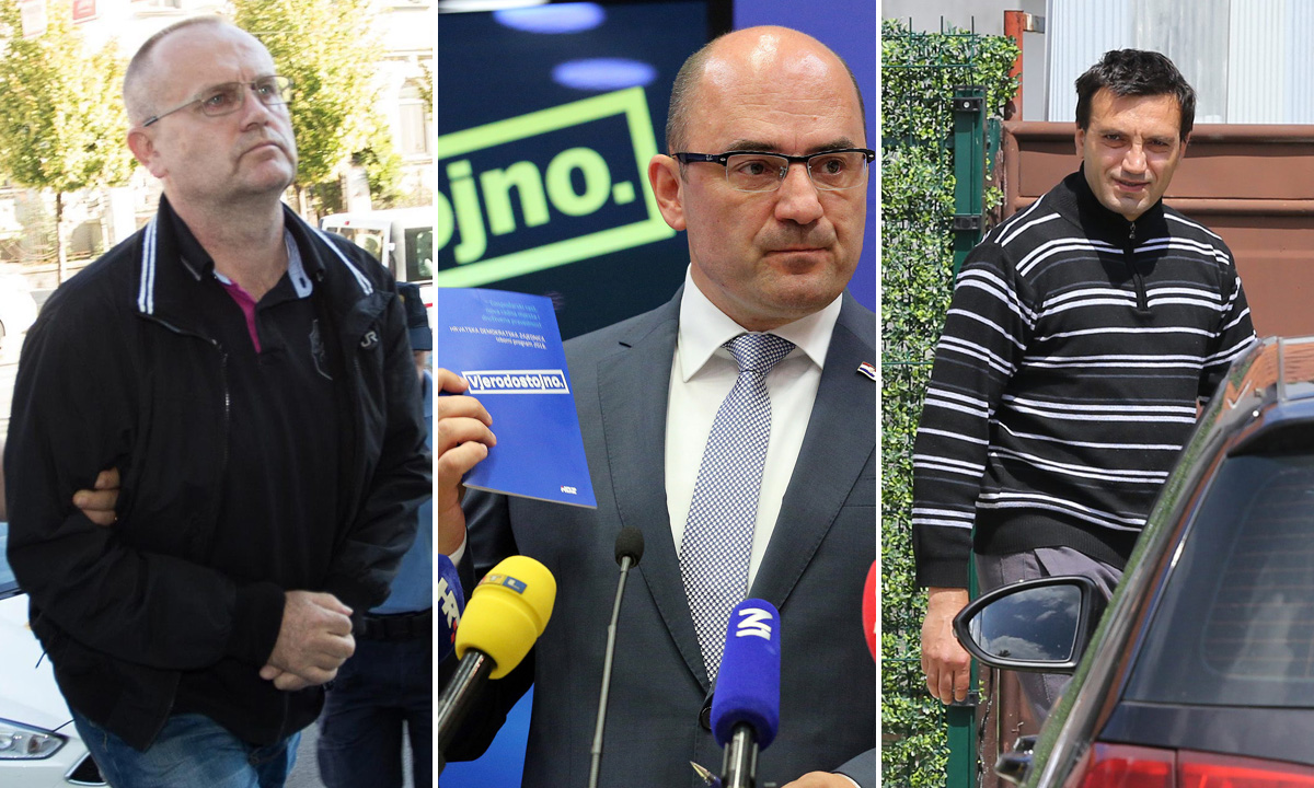 Blaž Curić, Milijan Brkić i Franjo Varga