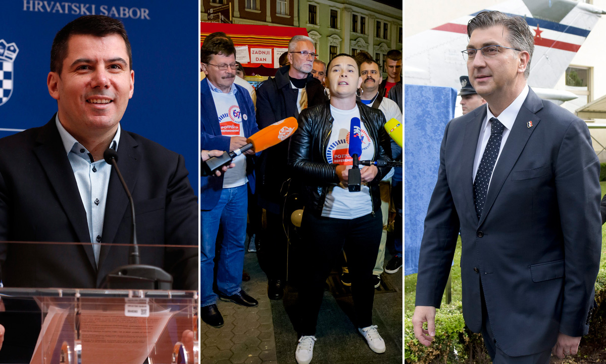 Nikola Grmoja, presica inicijative '67 je previše' i Andrej Plenković