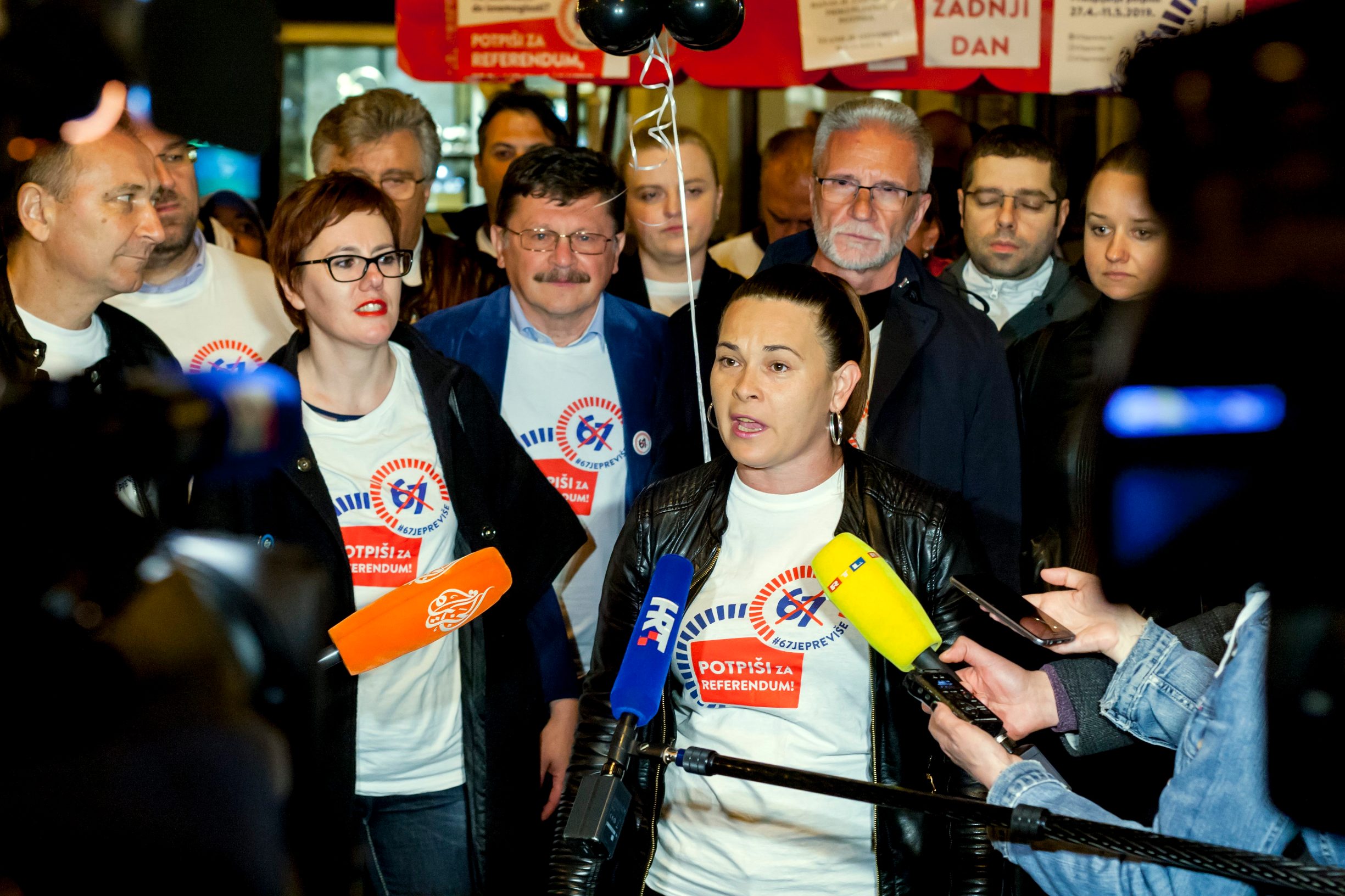 Konferencija za medije inicijative '67 je previše'