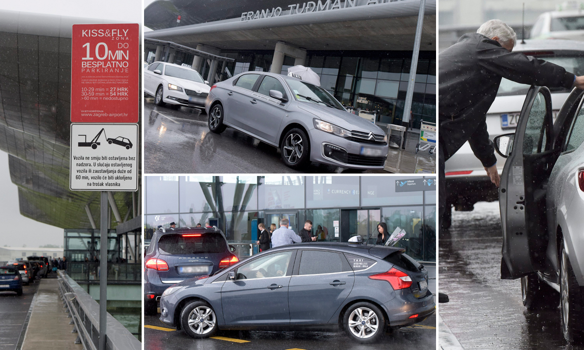 Taksisti u Zračnoj luci Franjo Tuđman