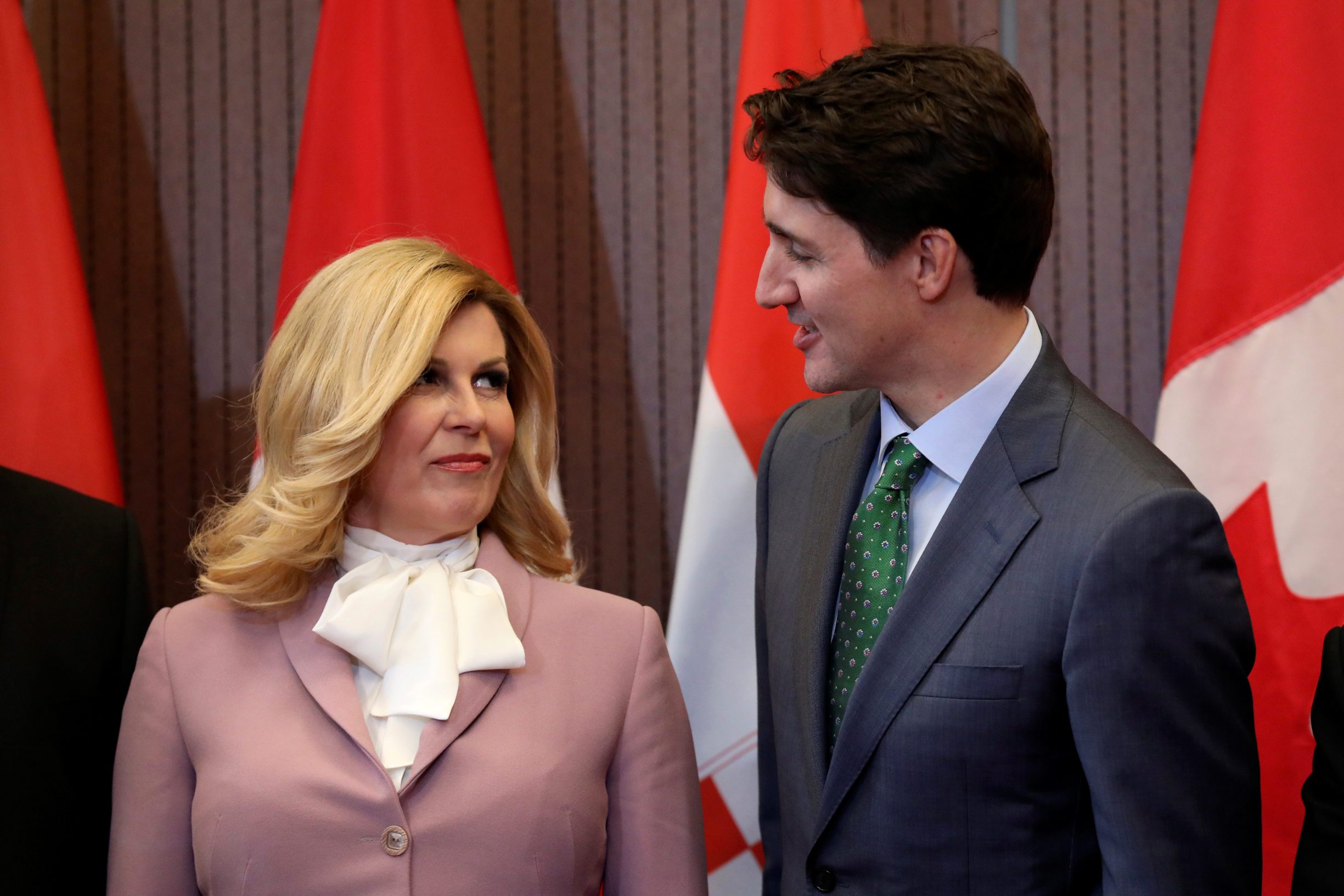 Kolinda Grabar-Kitarović i Justin Trudeau