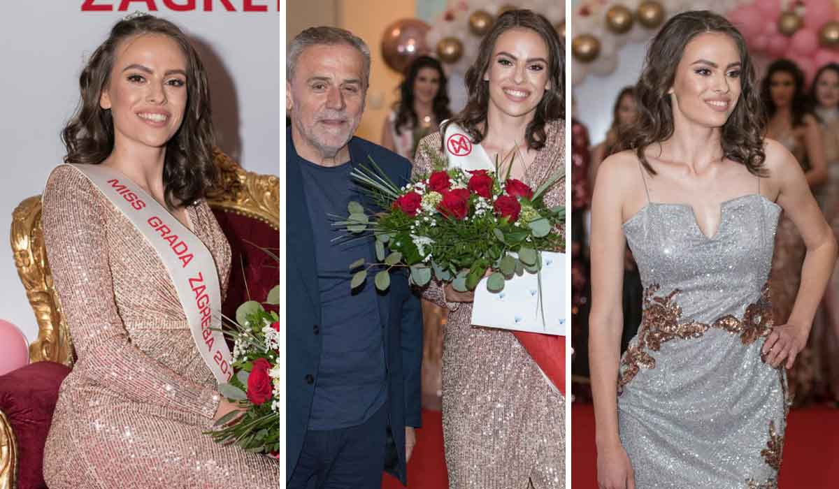 novoizabrana Miss Zagreba Marija Rogić i gradonačelnik Milan Bandić