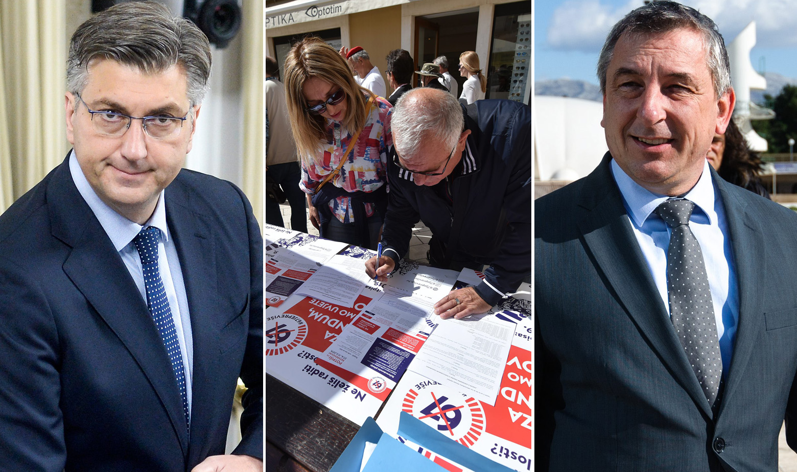 Andrej Plenković, poptpisivanje za referndum, Predrag Štromar