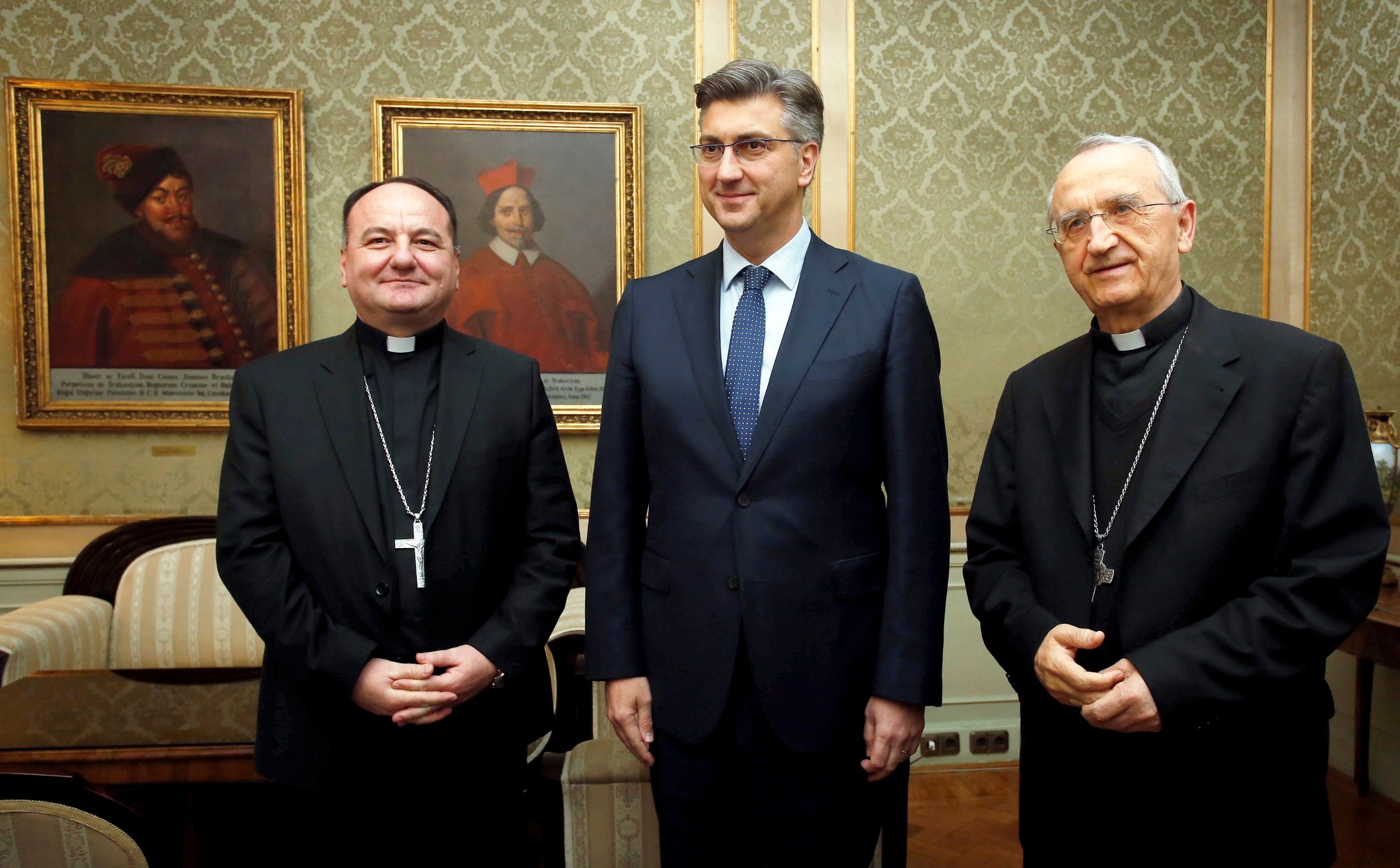 Andrej Plenković i Želimir Puljić