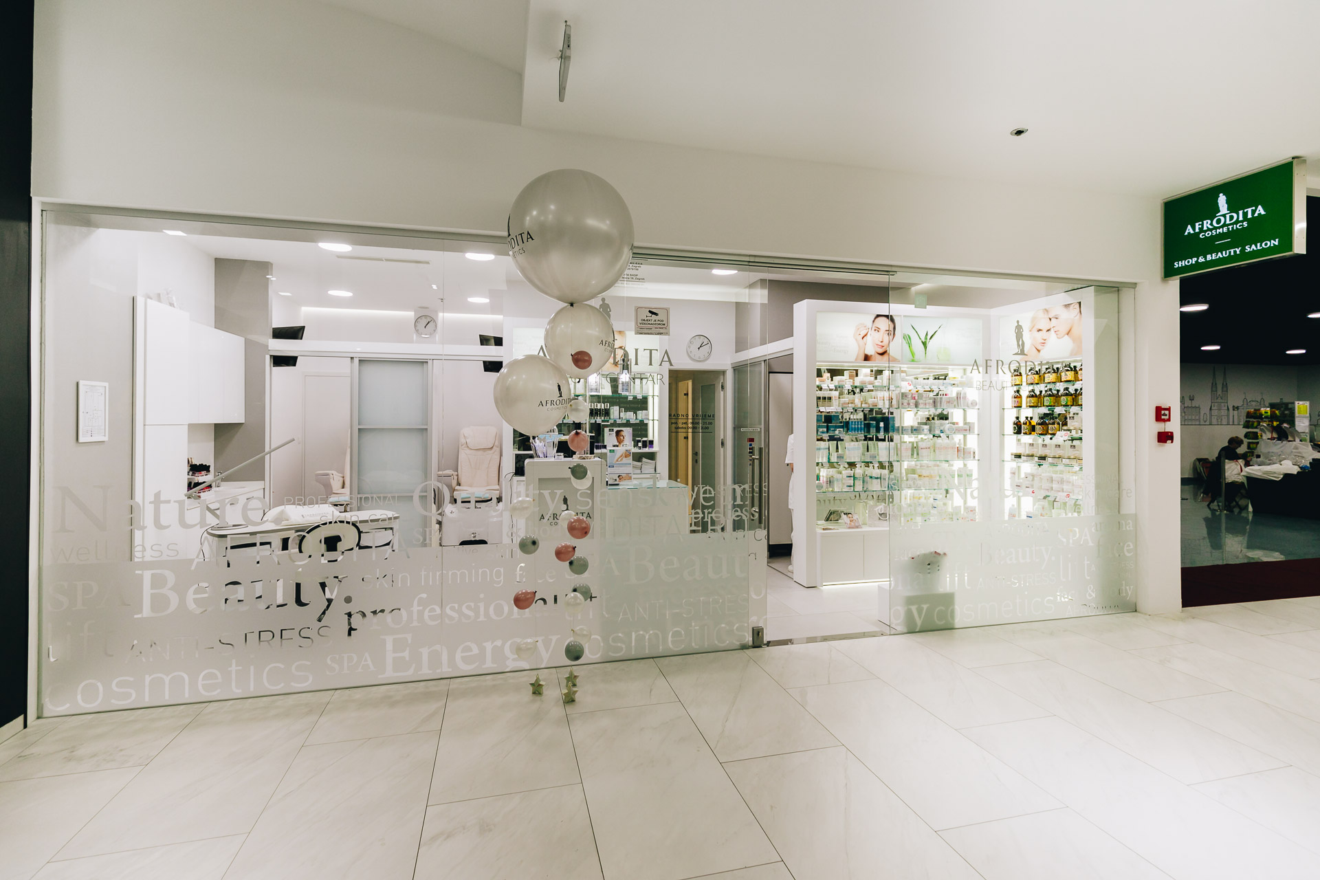 Posjetite novi Afrodita Beauty centar & shop u Galleria Business Centru, na Iblerovom trgu u Zagrebu.
