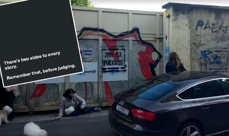 Screenshot iz videa koji je na Facebooku objavila Kristijana Urem; objava Lidije Bačić na Instagramu na kojoj piše 