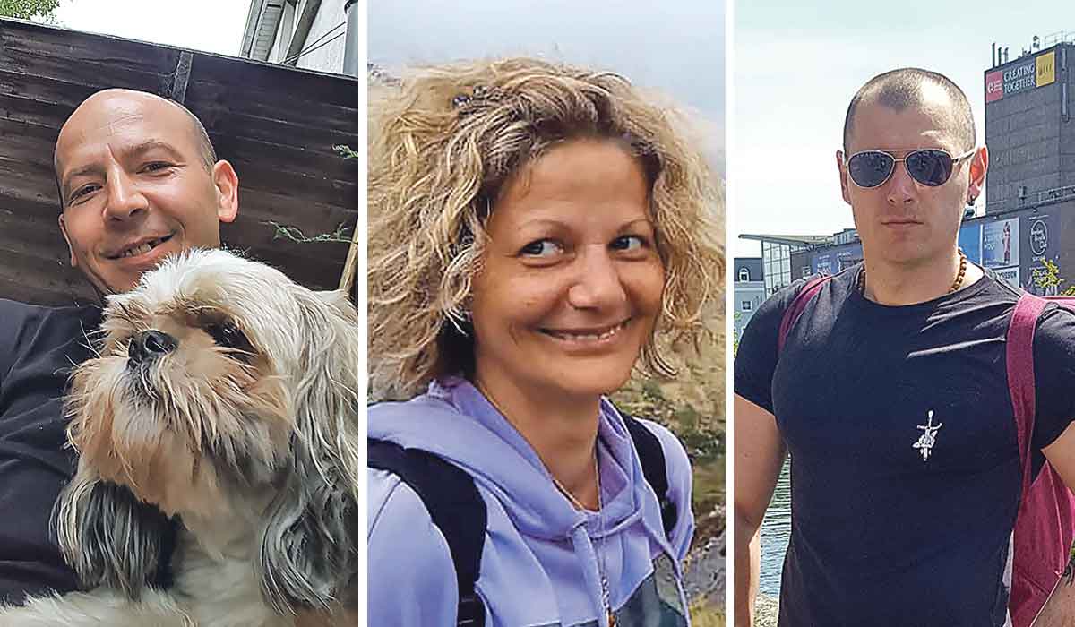 David, Snježana, Tomislav