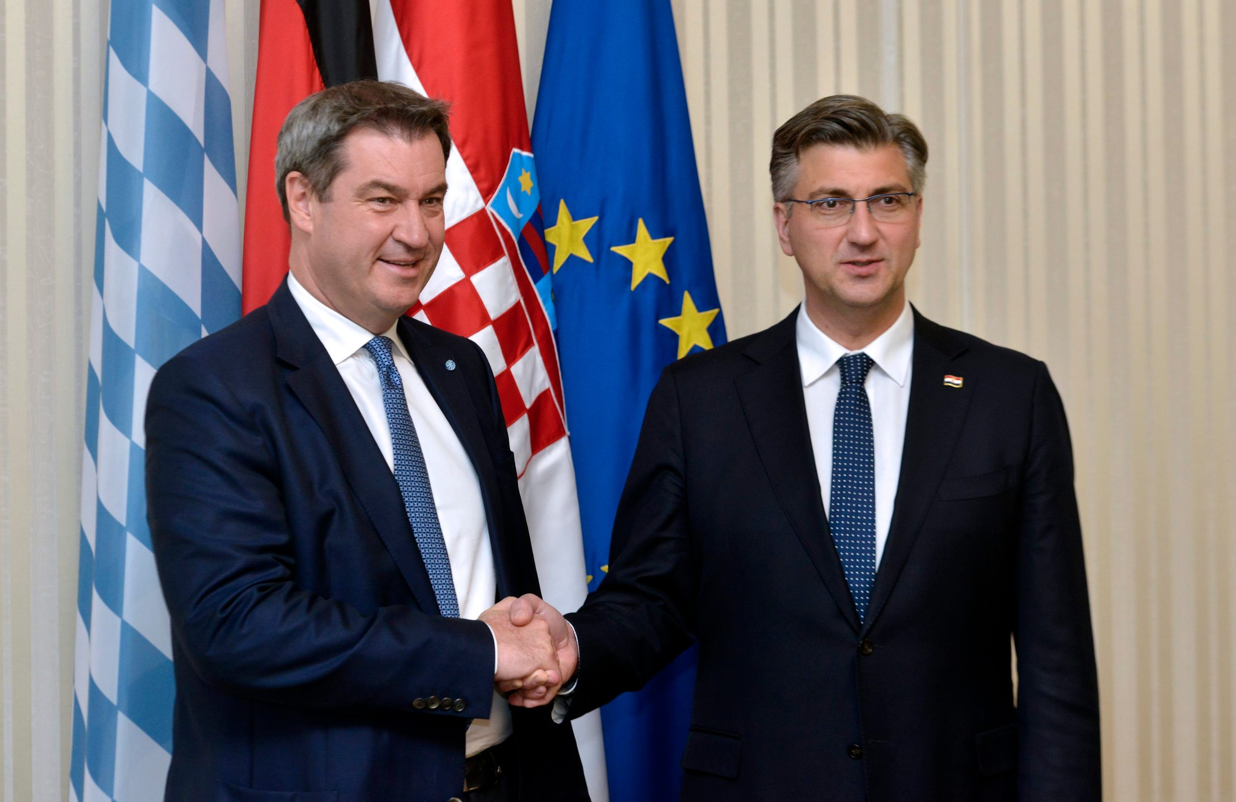 Andrej Plenković i Markus Söder