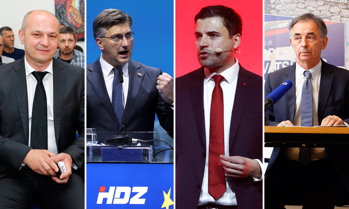 Kolakušić, Plenković, Bernardić i Pupovac