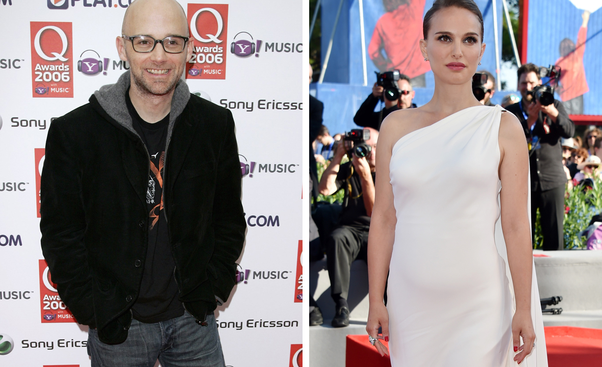 Moby (lijevo) i Natalie Portman (desno)