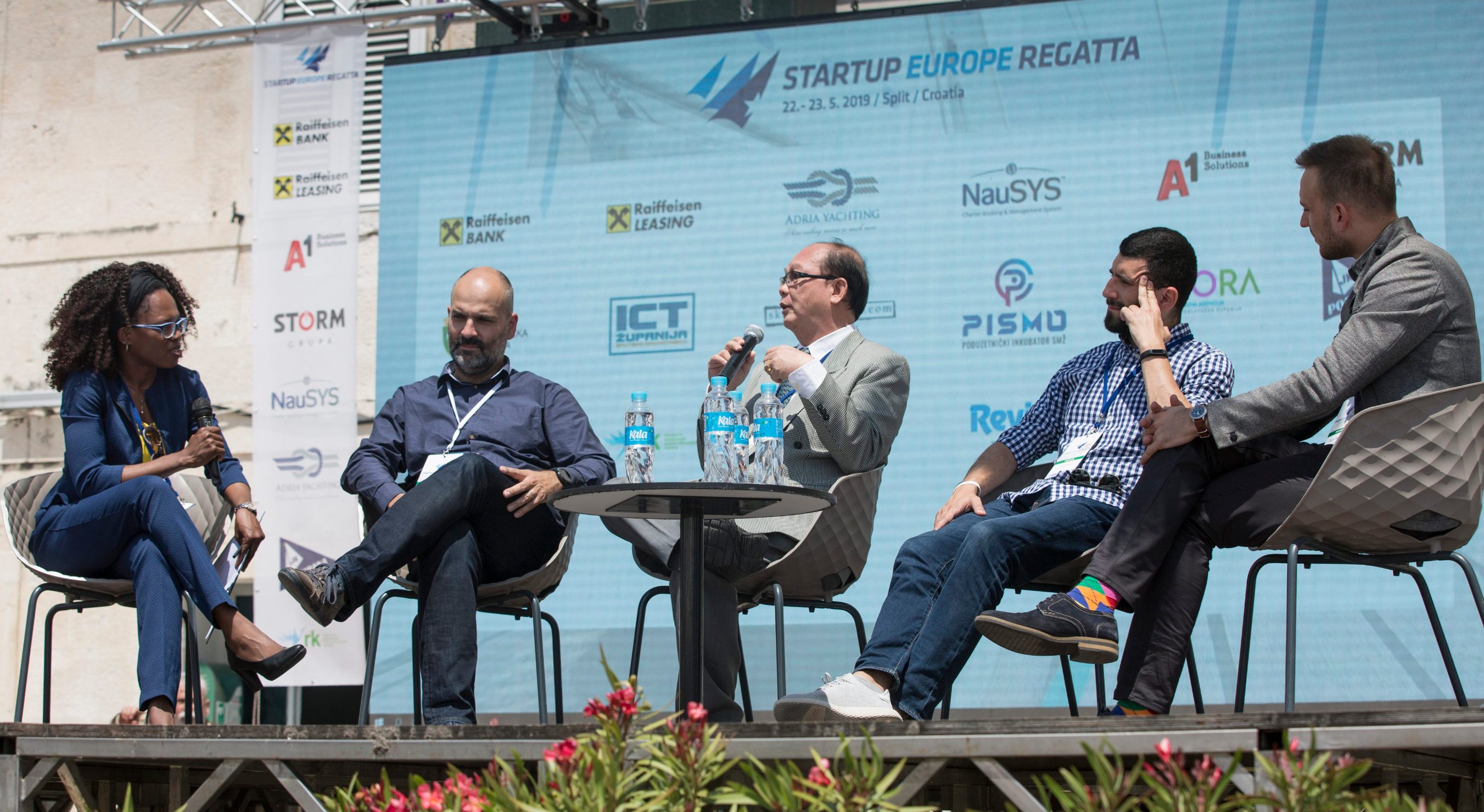 Stephanie Trpkov, Bojan Hadžisejdić, Eddie Virgo, Ivan Glavaš i Stjepan Begušić