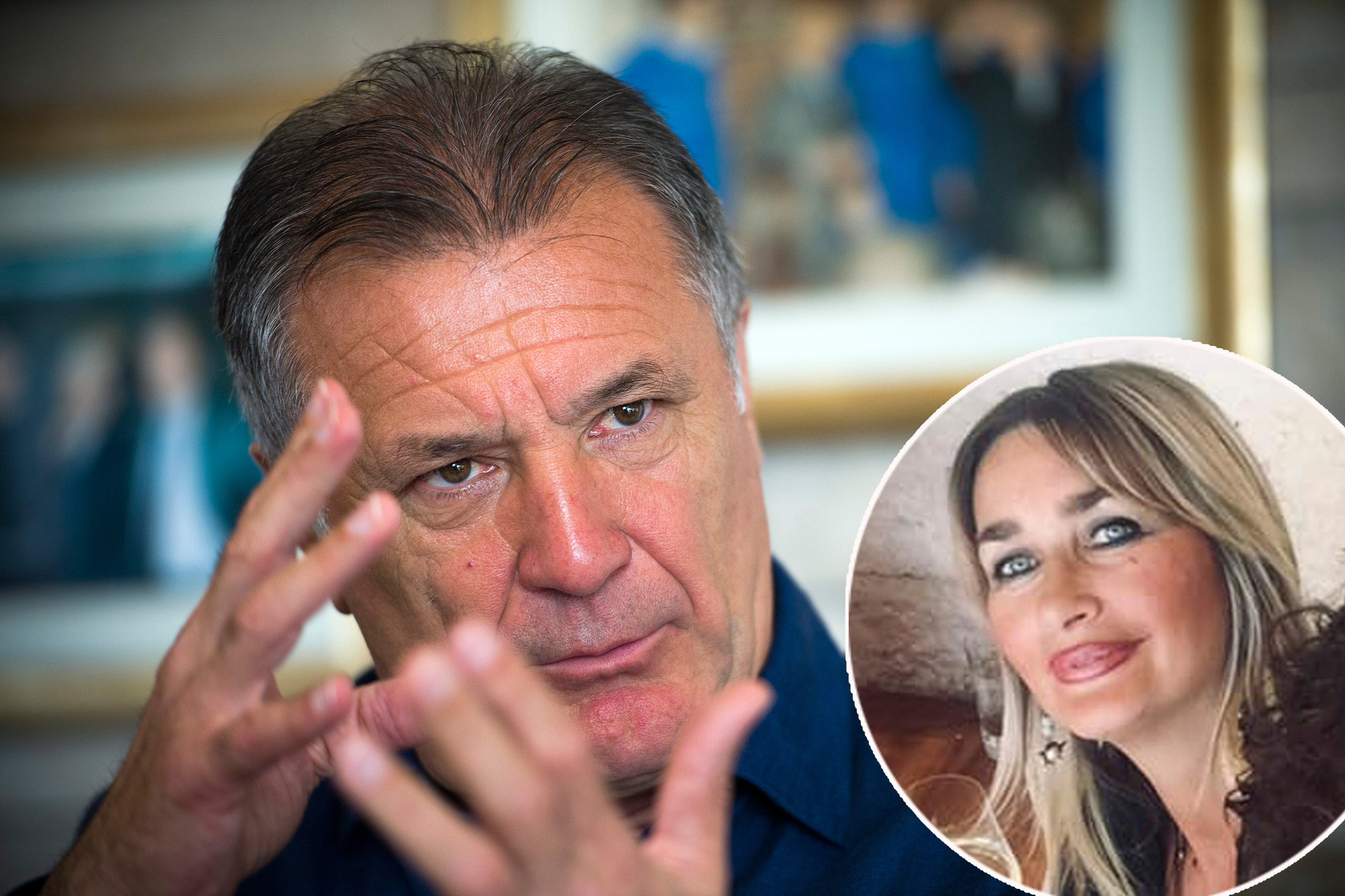 Zdravko Mamić i Lejla Fazlagić (u krugu)