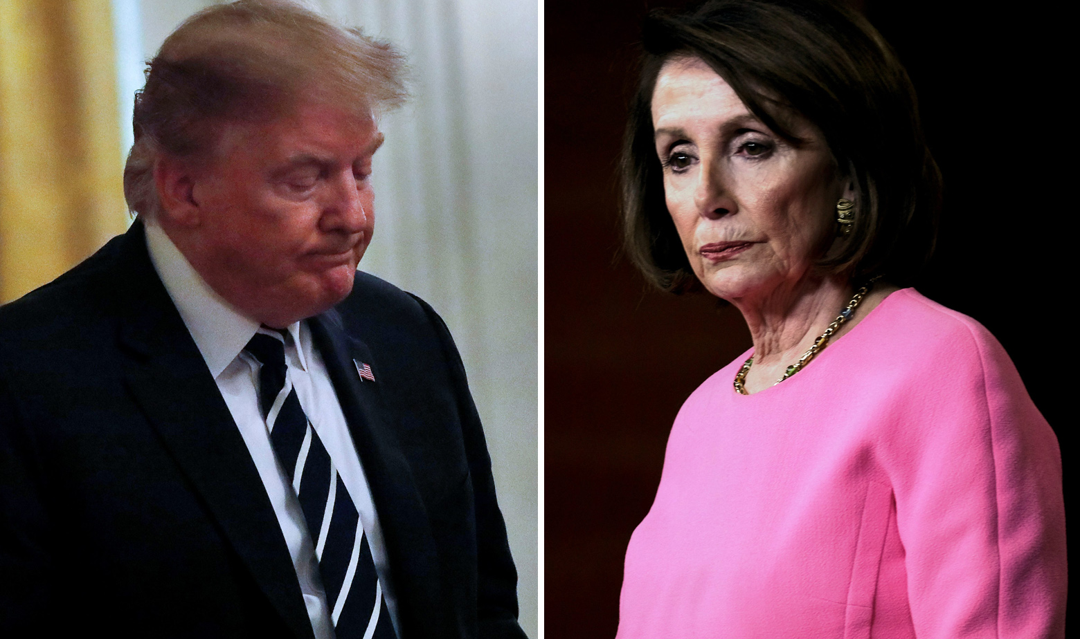 Donald Trump i Nancy Pelosi