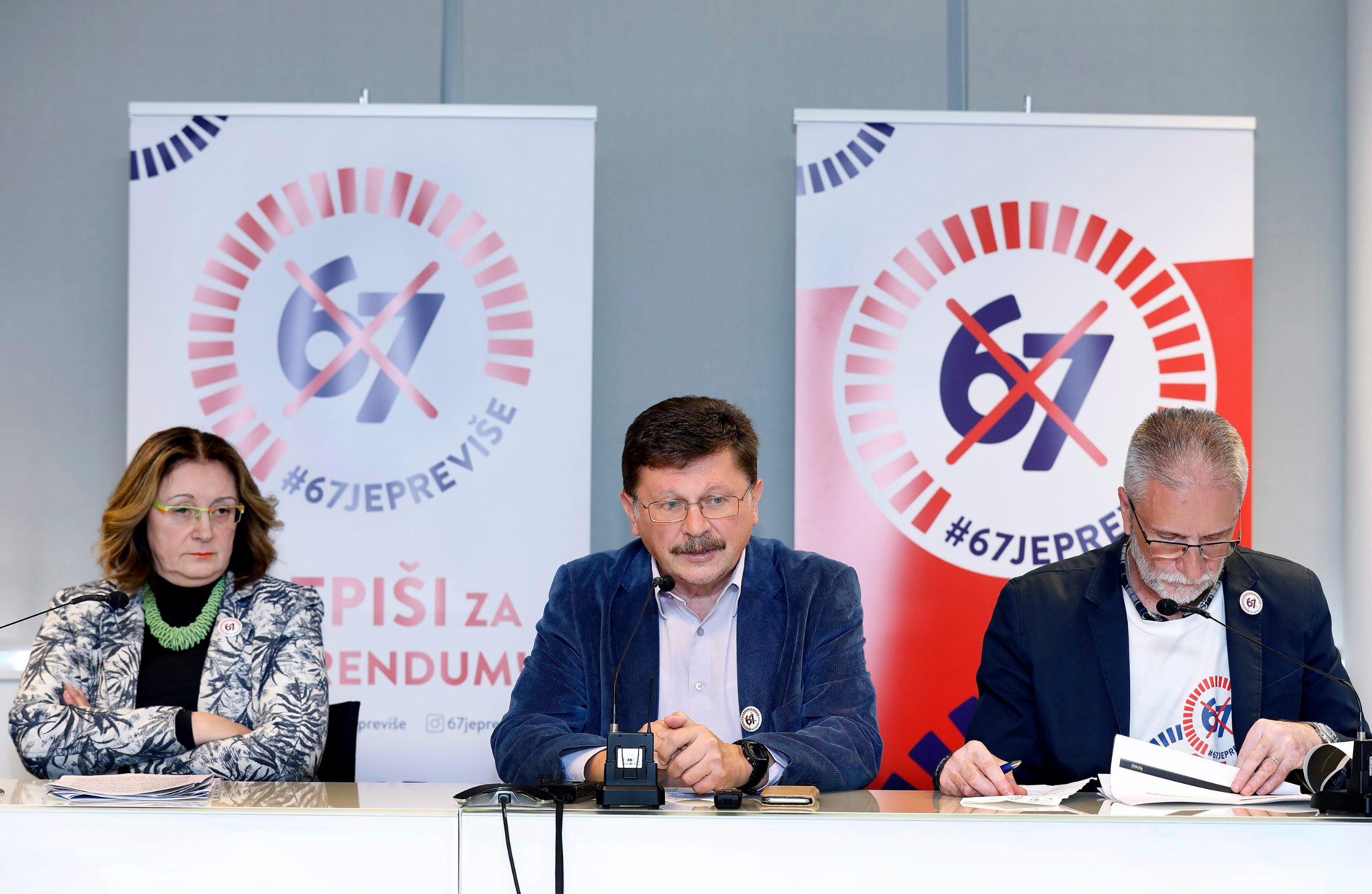 Predstavnici inicijative '67 je previše'