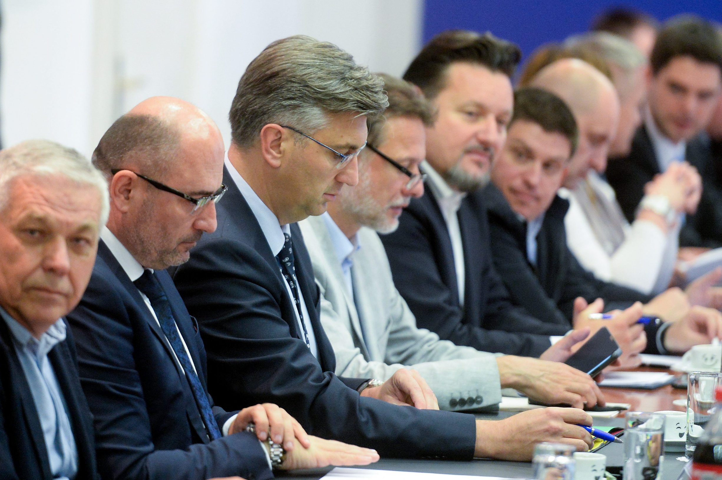 Milijan Brkić, Andrej Plenković, Gordan Jandroković, Lovro Kuščević, Oleg Butković, Tomislav Tolušić