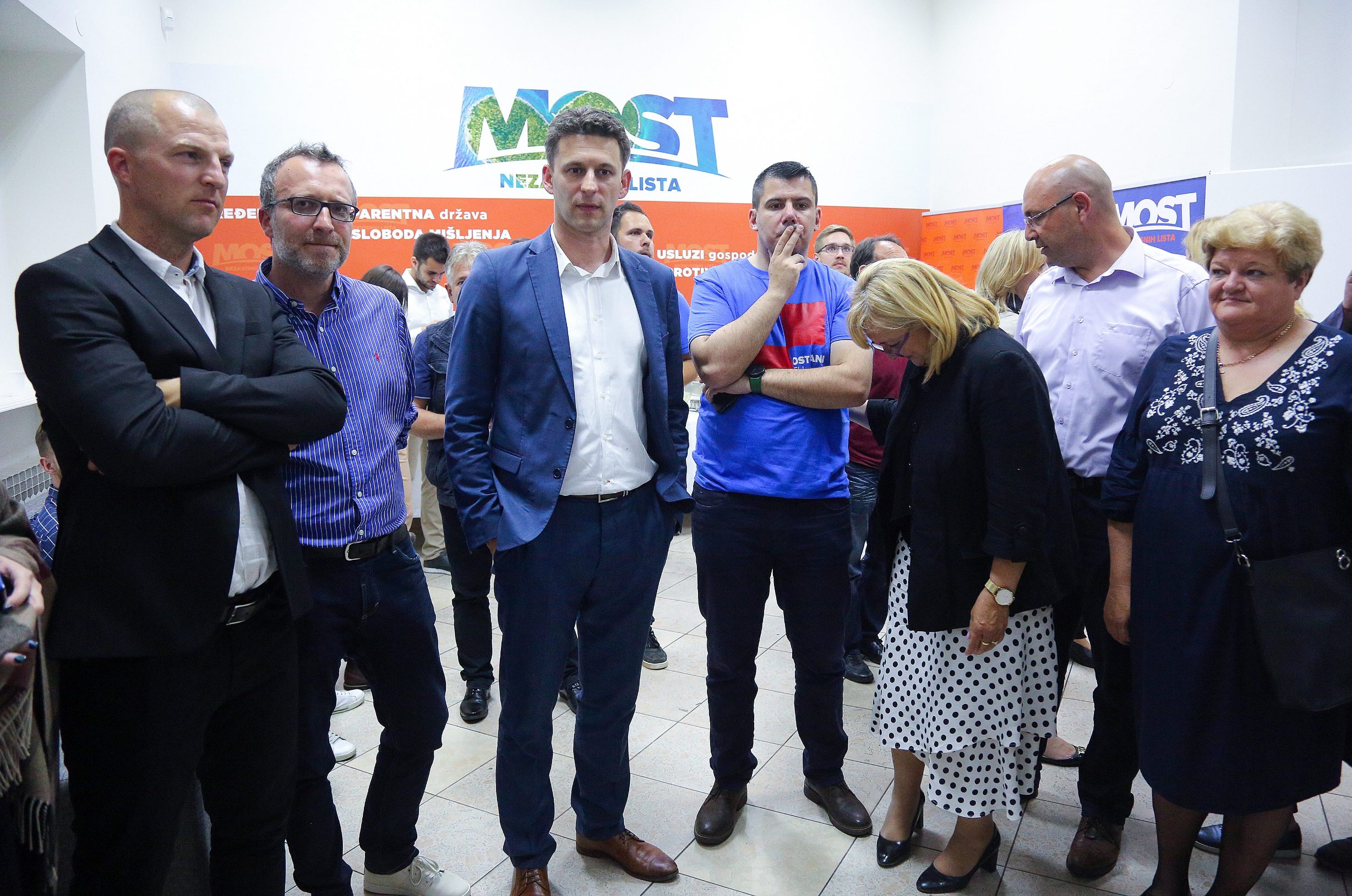 Božo Petrov, Nikola Grmoja, Ines Strenja.