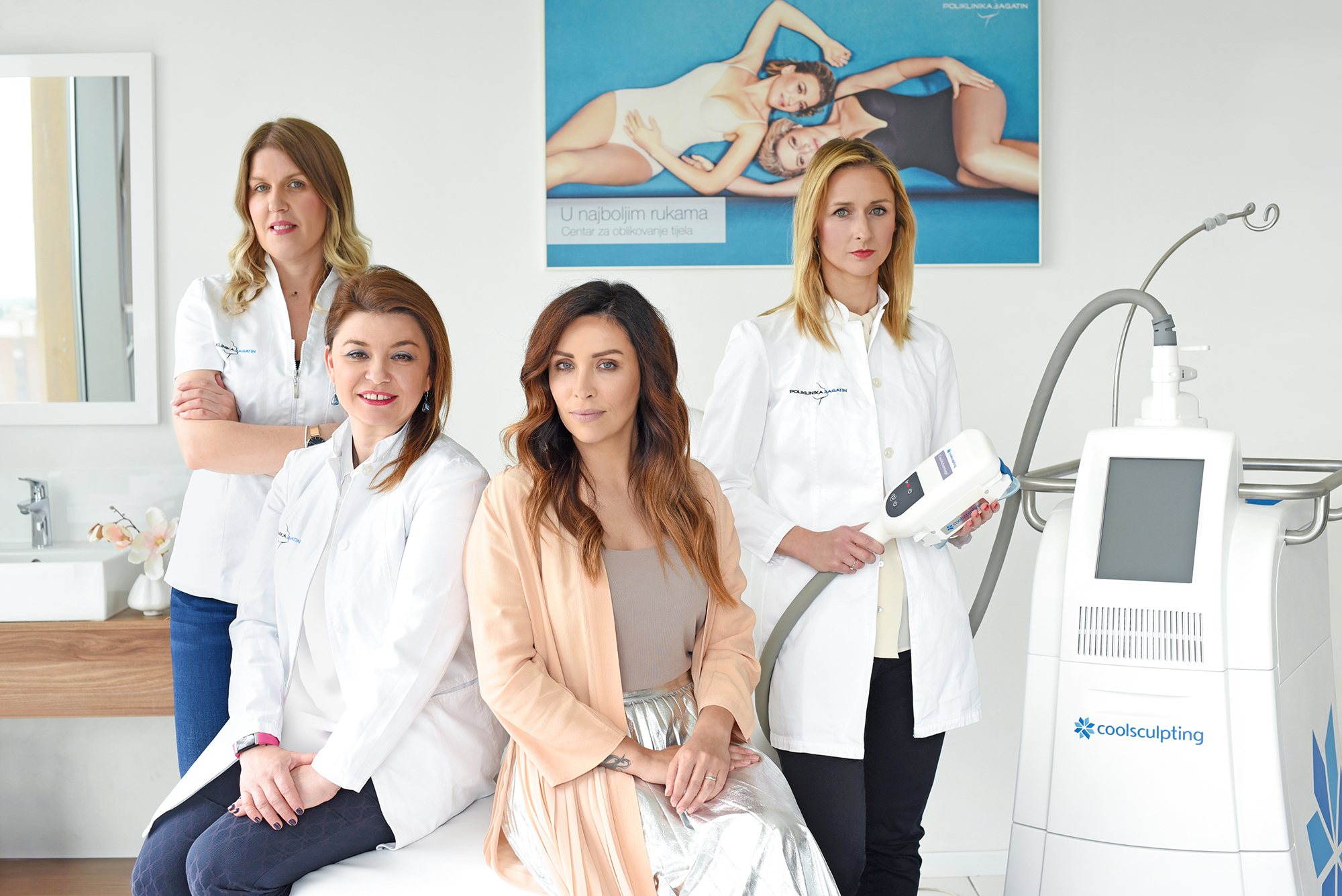 Lana Klingor Mihic i tim Poliklinike Bagatin