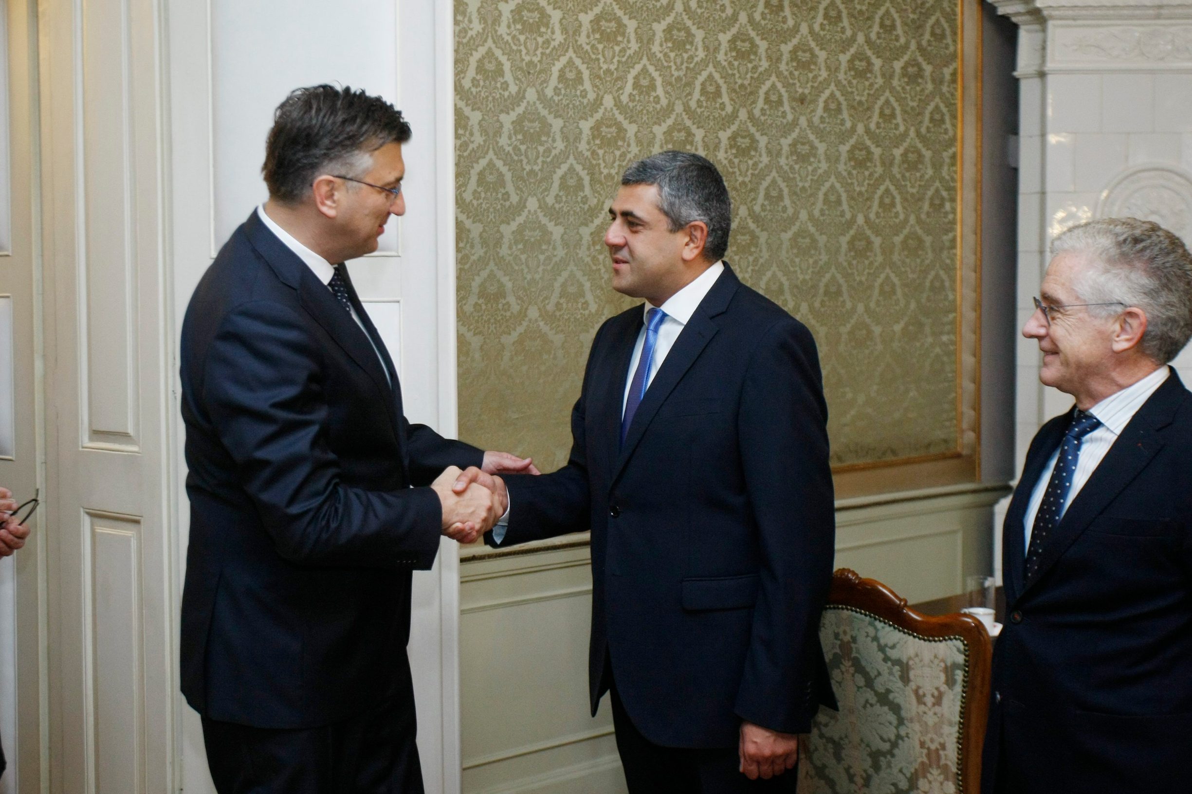 Andrej Plenković i Zurab Pololikashvili