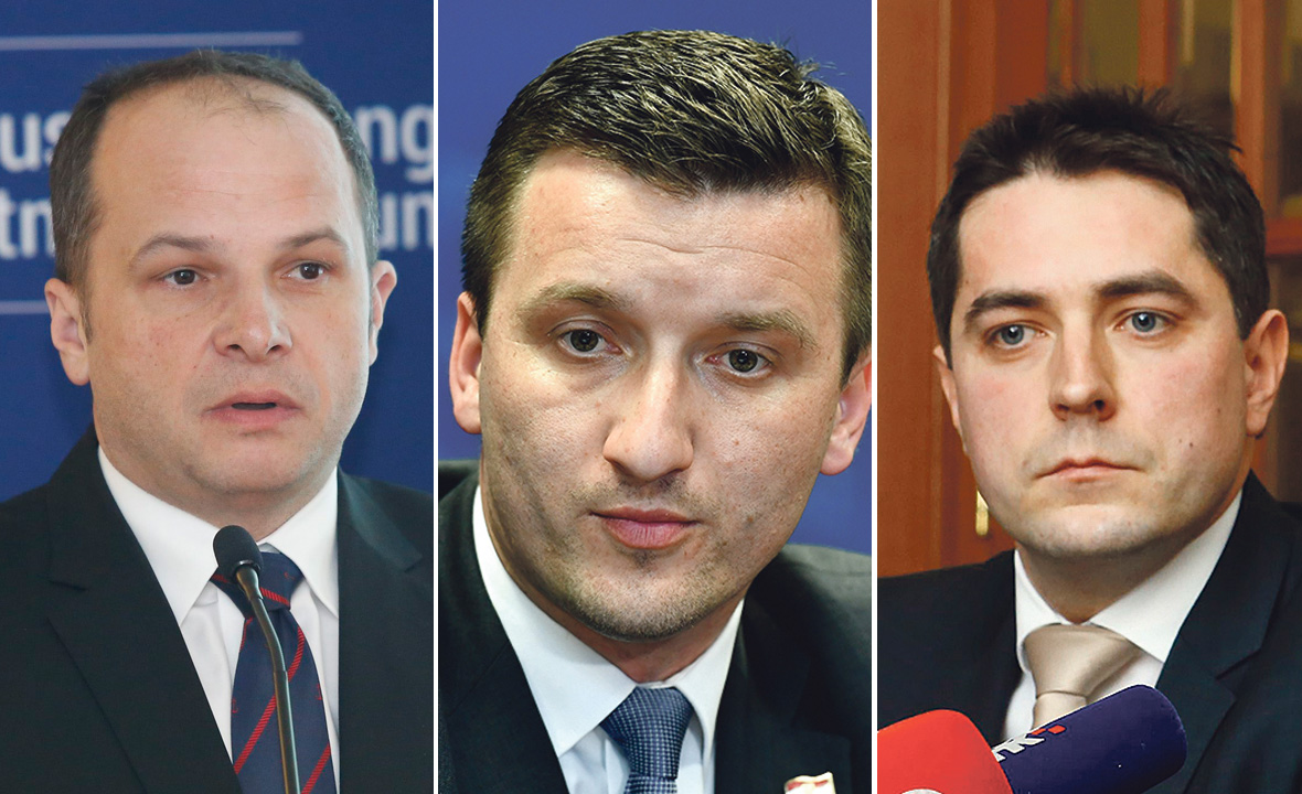 Siniša Hajdaš Dončić, Žarko Tušek i Marko Vešligaj