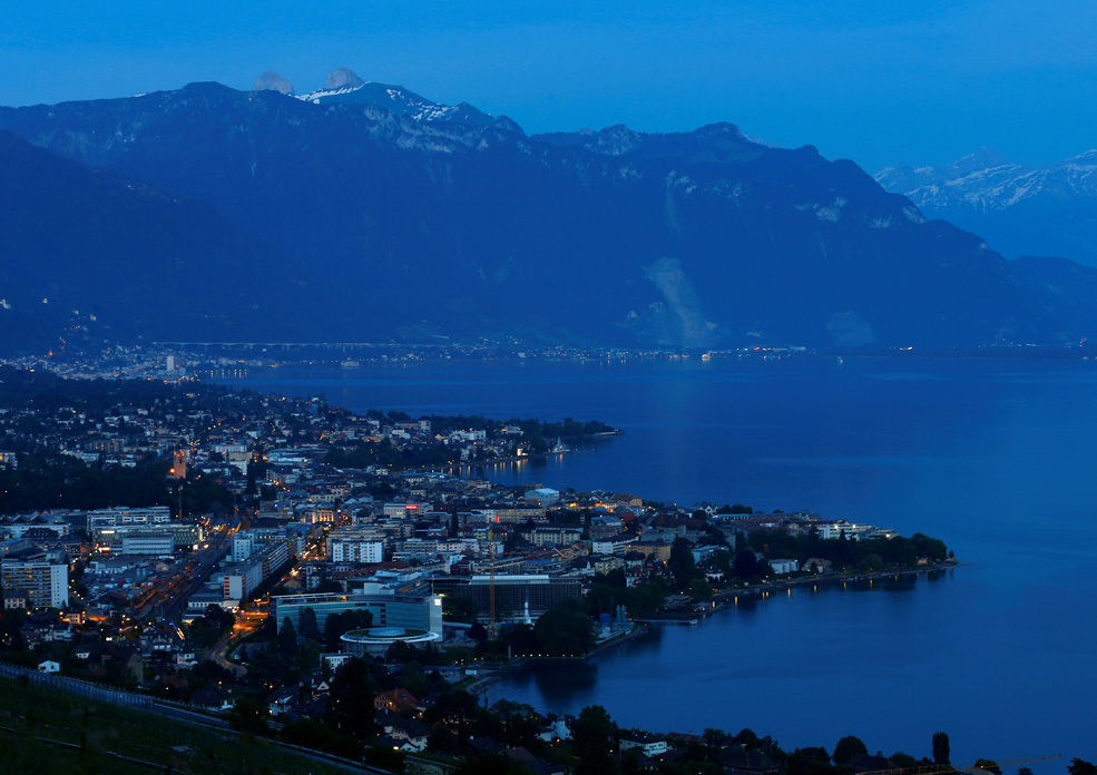 Gradovi Vevey i Montreux uz Ženevsko jezero