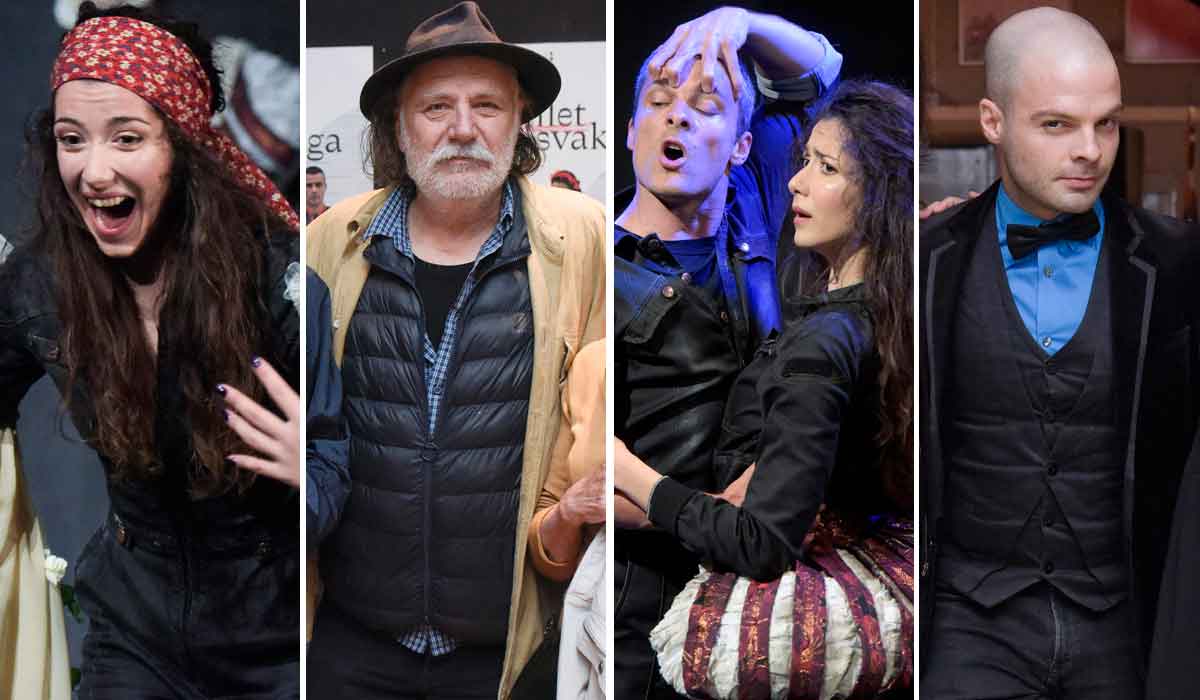 Tea Šimić; Rade Šerbedžija; Tea Šimić i Zoran Pribičević na sceni; Lovro Krsnik