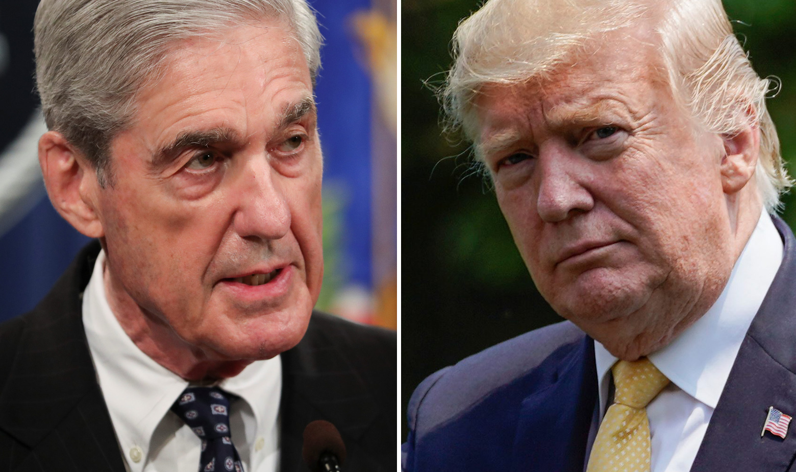 Robert Mueller i Donald Trump 