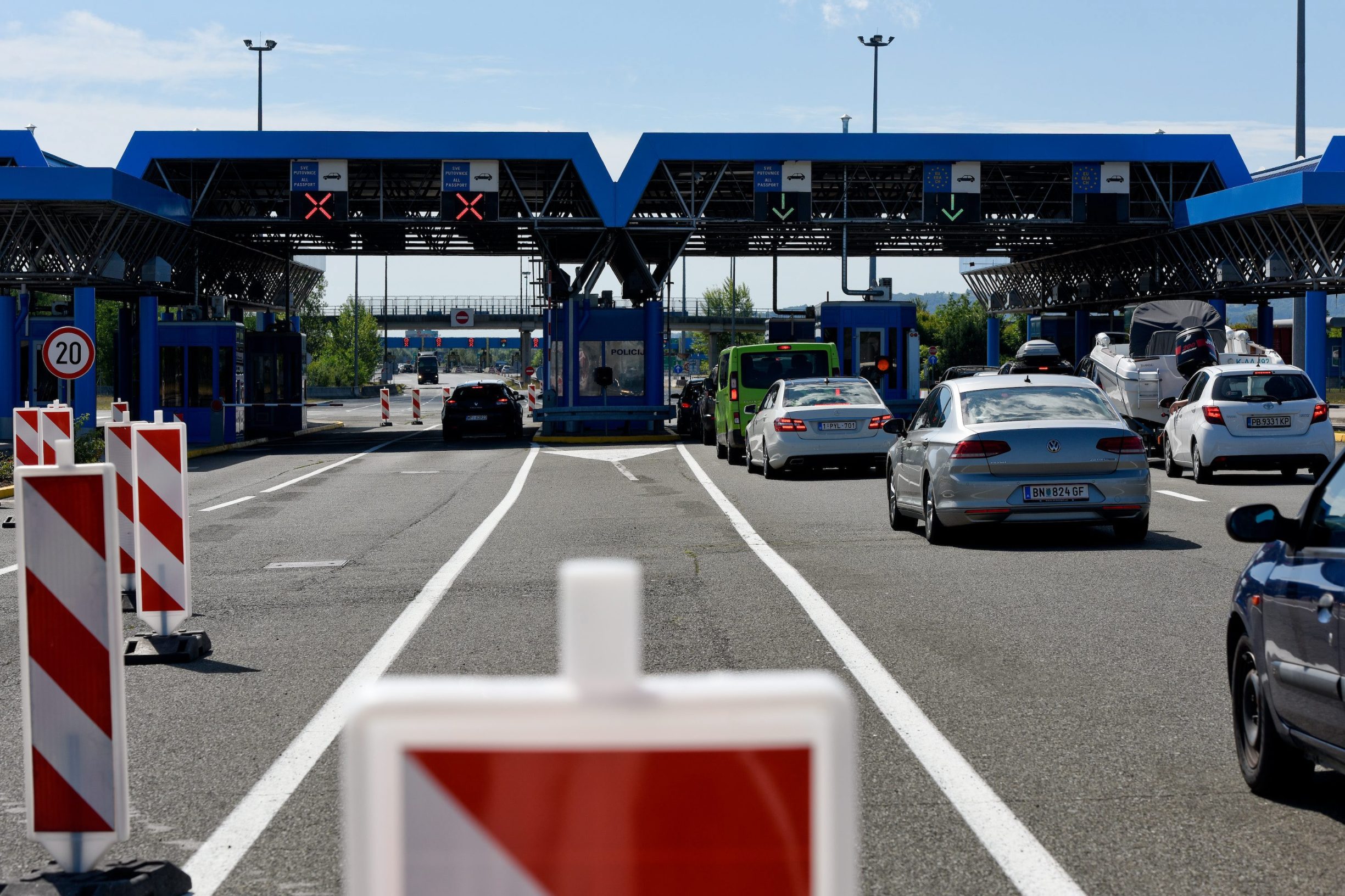 Ilustracija: Granični prijelaz Bregana