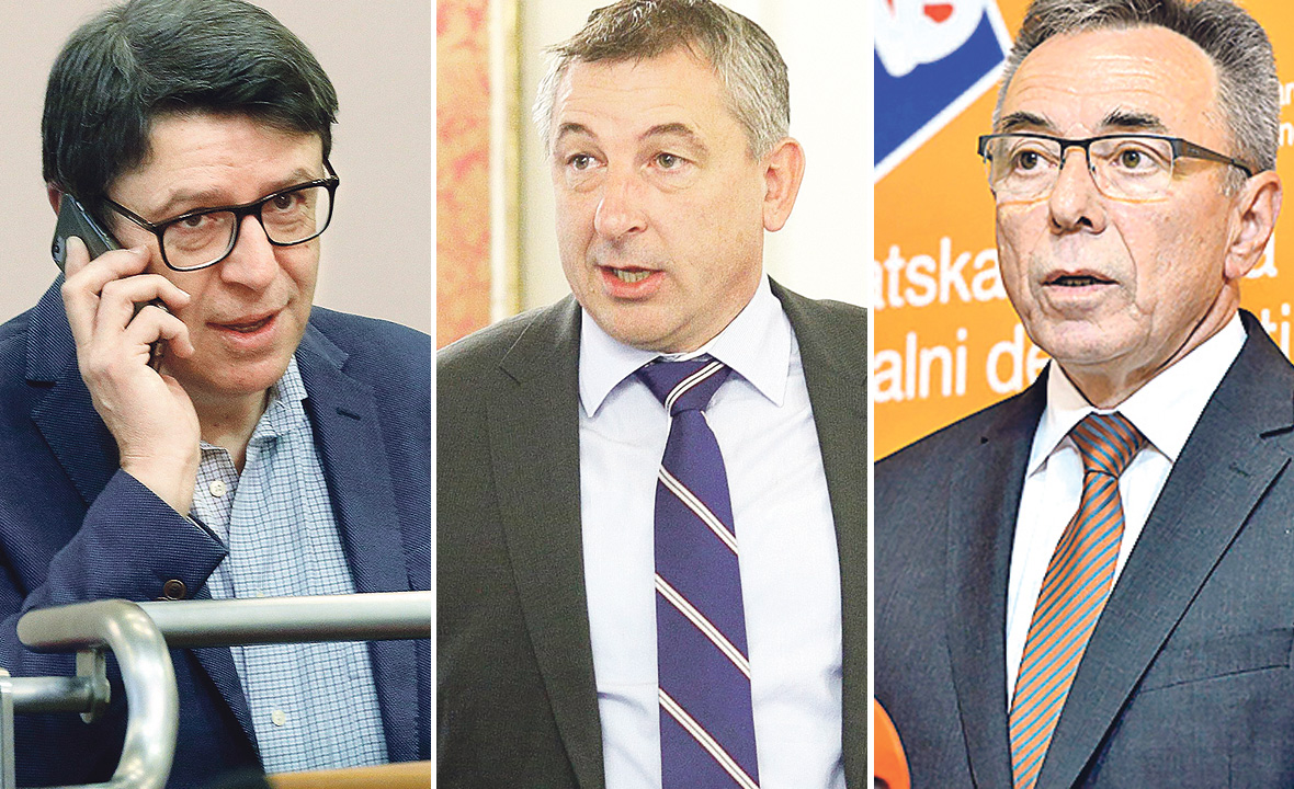 Željko Jovanović, Predrag Štromar i Milorad Batinić