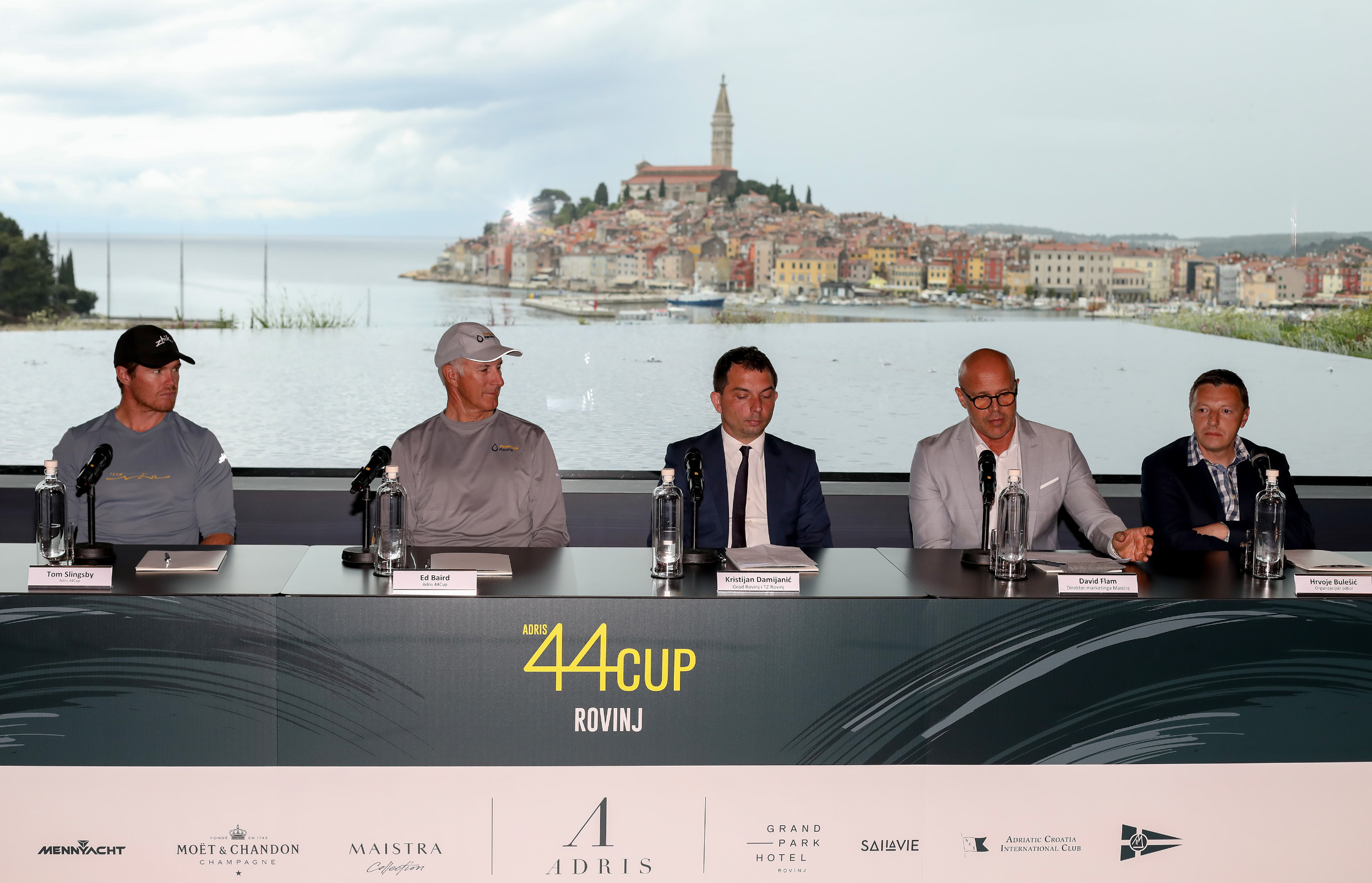 Konferencija za medije u Grand Park Hotelu Rovinj gdje je najavljen početak Adris 44Cupa