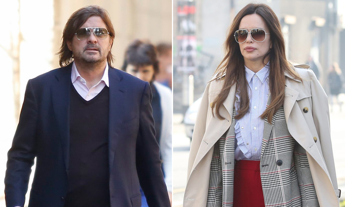 Milan Popović (lijevo) i Severina Kojić (desno)