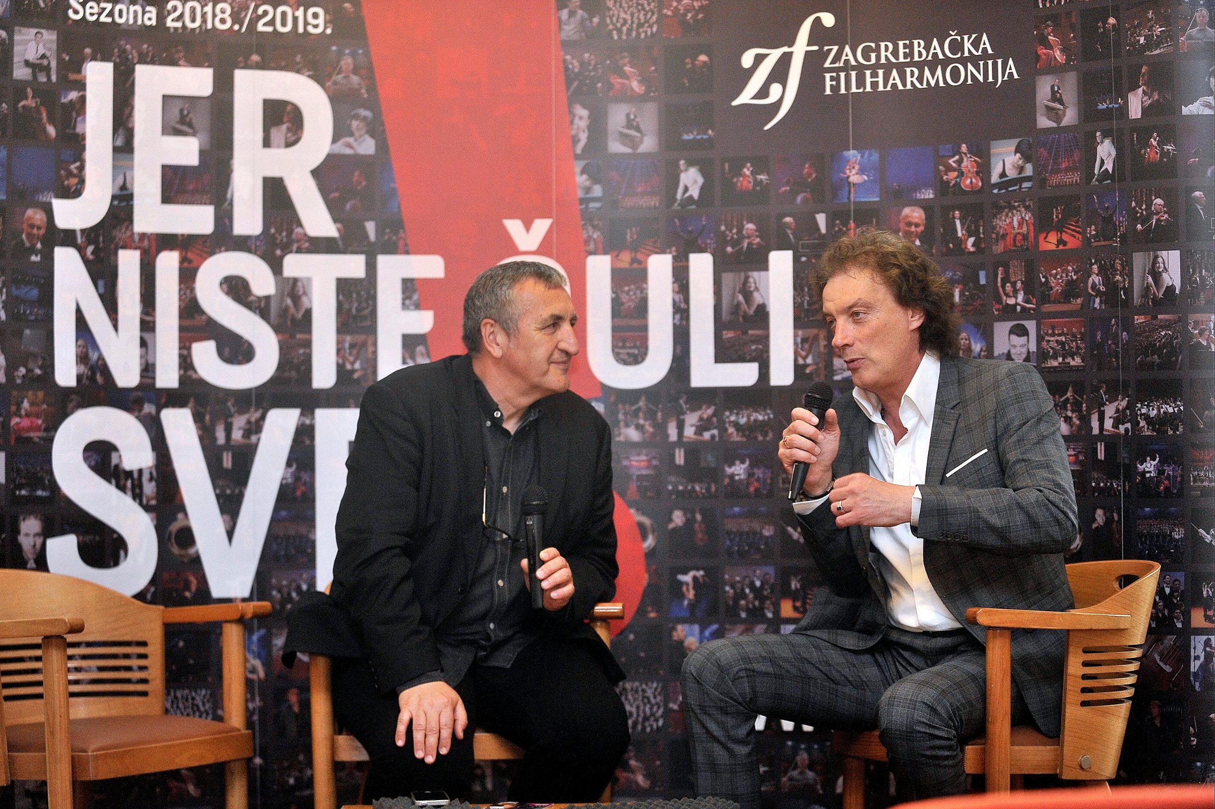 Na fotografiji: Branimir Pofuk, Tonči Huljić