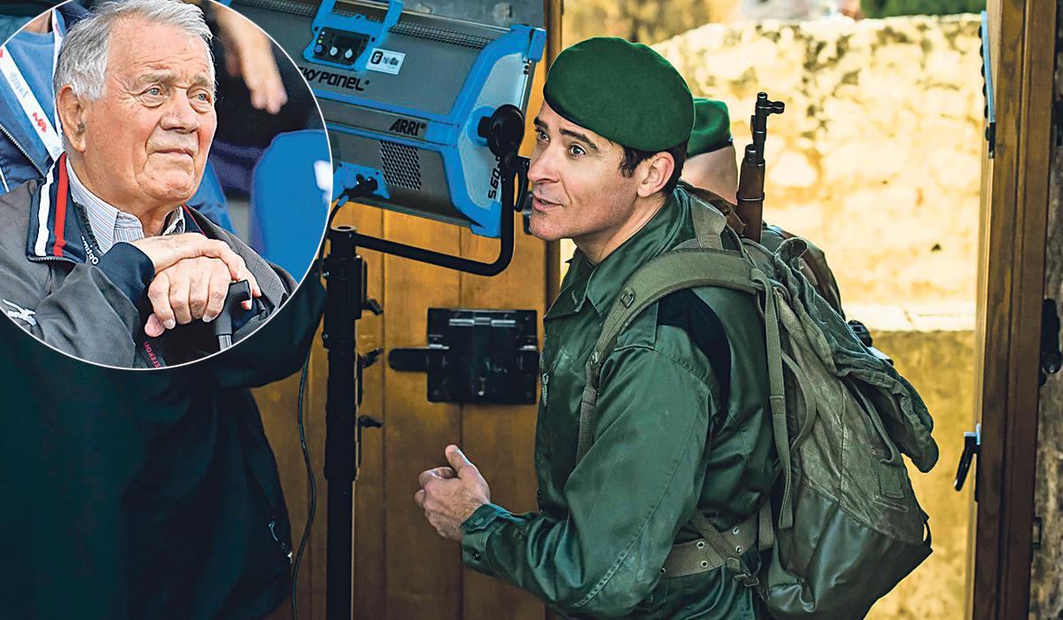 Redatelj Antun Vrdoljak i glumac Goran Višnjić u ulozi generala Ante Gotovine