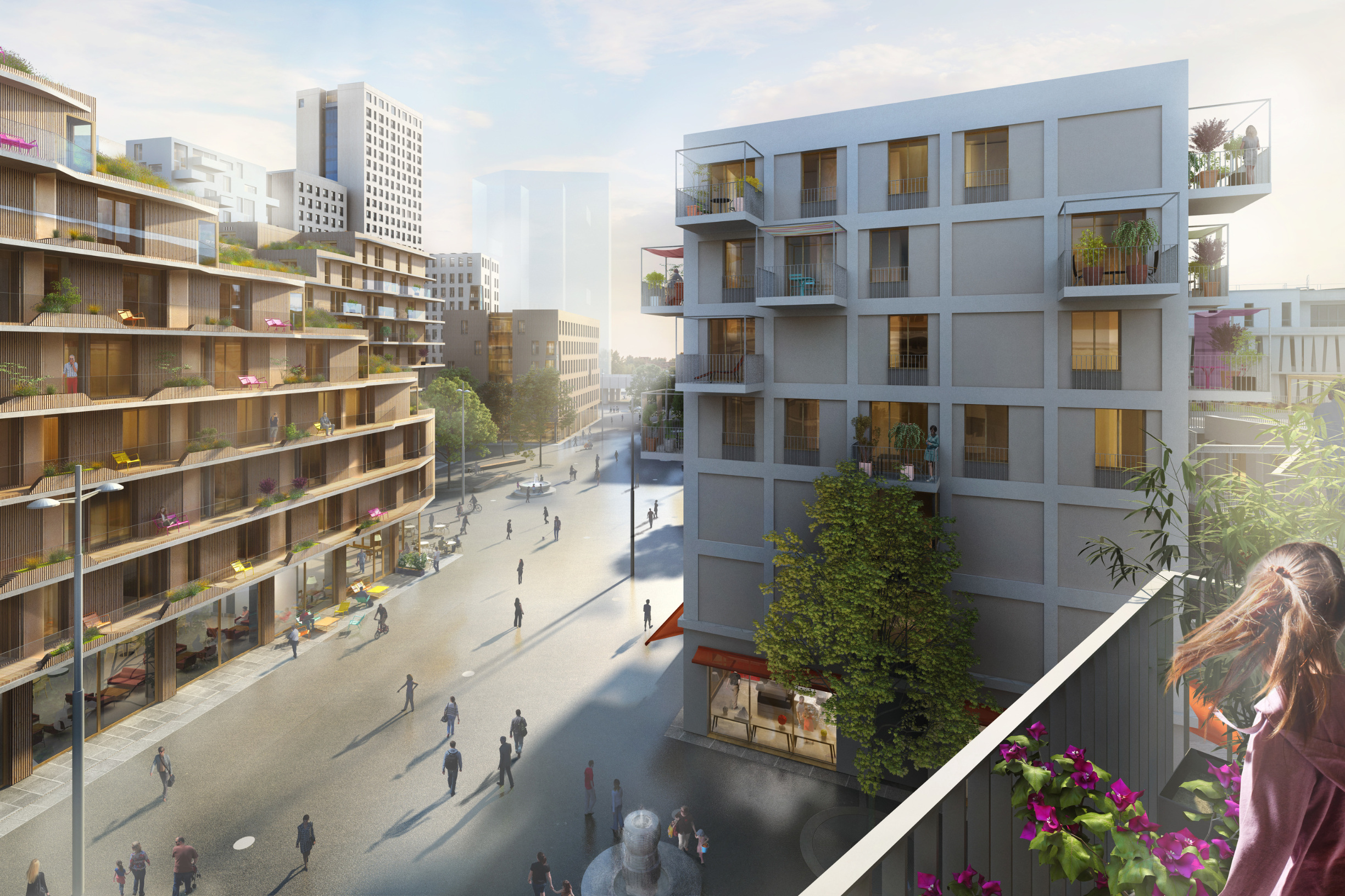 Render: Aspern Smart City