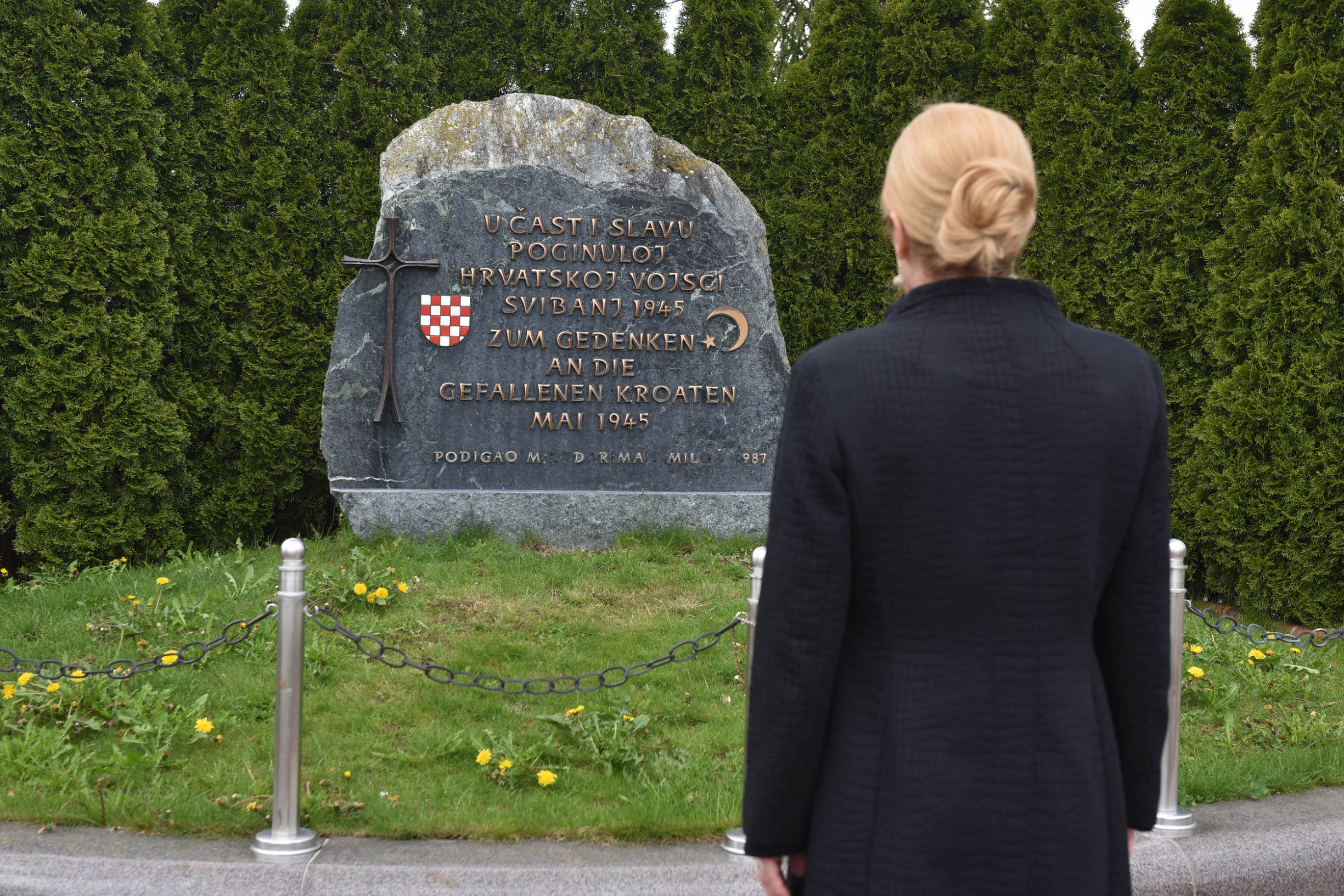 Kolinda Grabar Kitarović u Bleiburgu