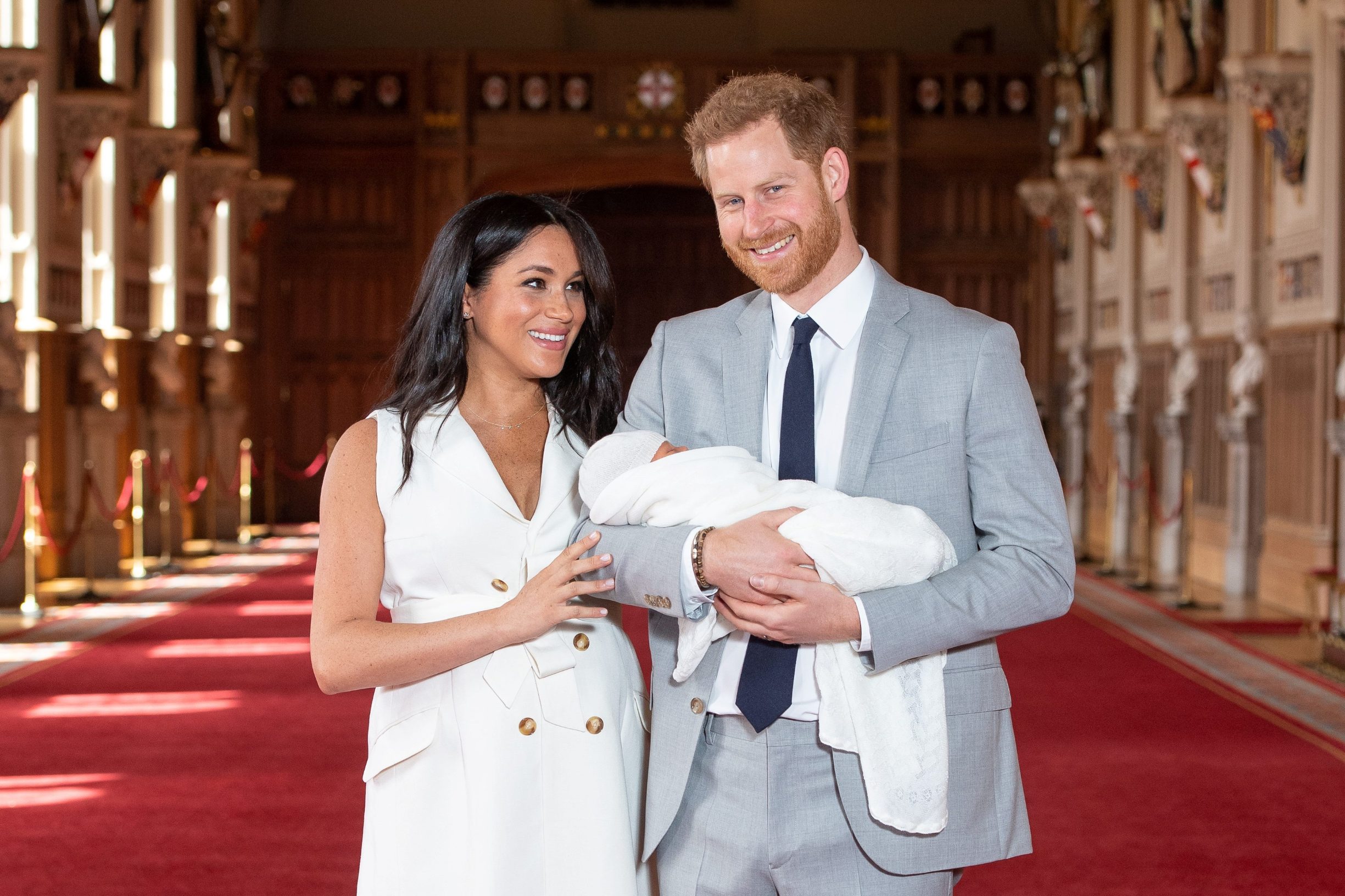 Meghan, vojvotkinja od Sussexa, princ Harry i njihov sin Archie