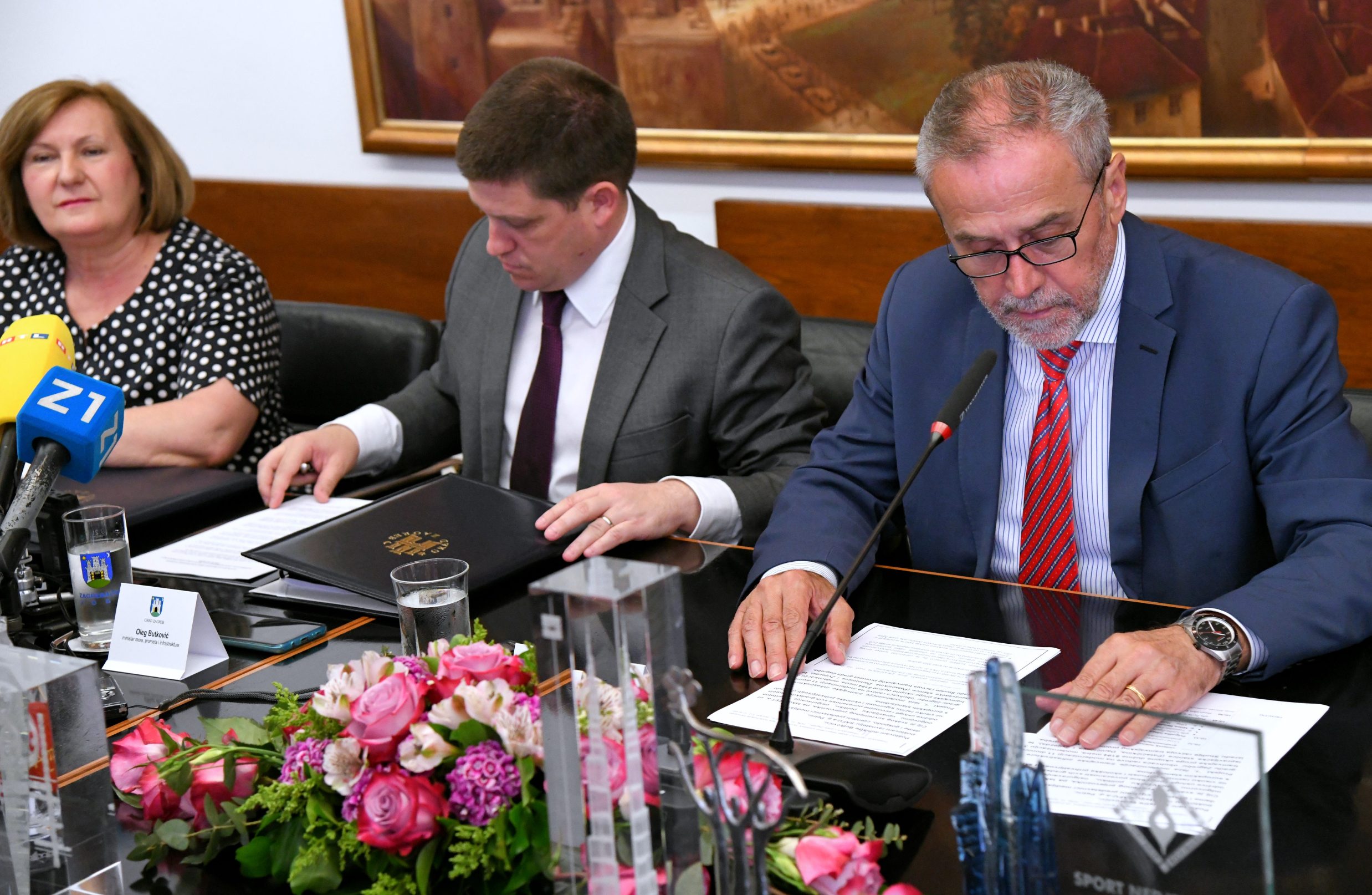 Ljuba Žgela, Oleg Butković, Milan Bandić