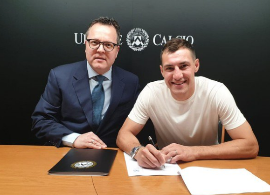 mato jajalo udinese potpis ugovor foto screenshot