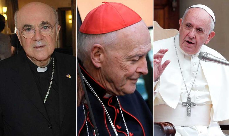 Carlo Maria Viganò, Theodore McCarrick, papa Franjo