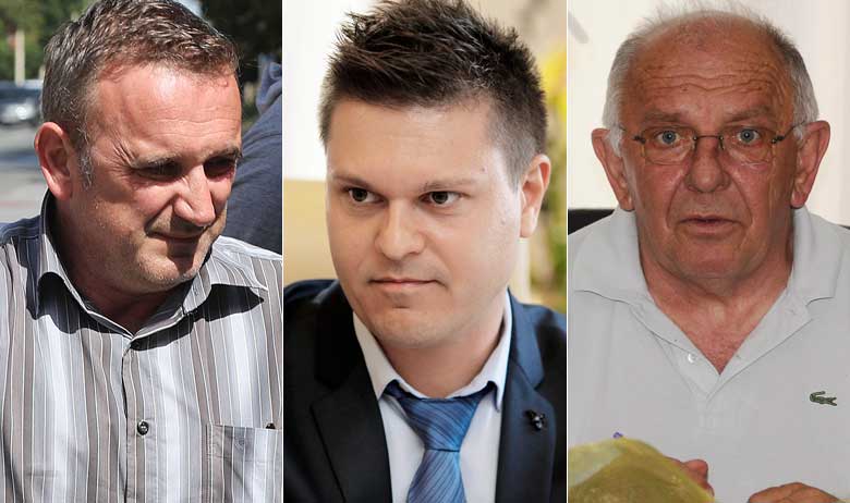 Tomislav Bogdanović, Marno Milotić i Josip Kompanović